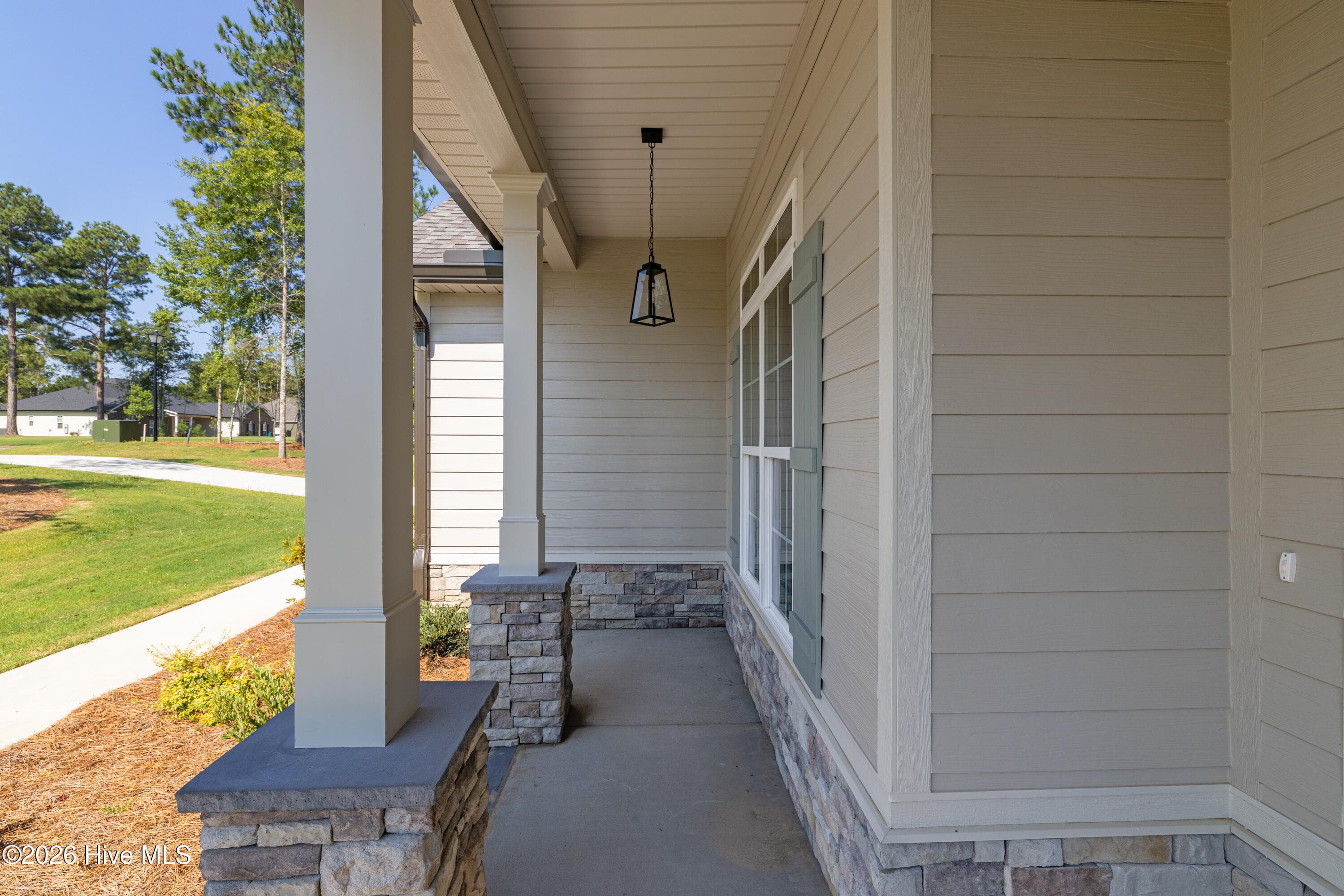 Welcoming front porch - 1644 Bellingham Drive, Beech Island, SC 29842
