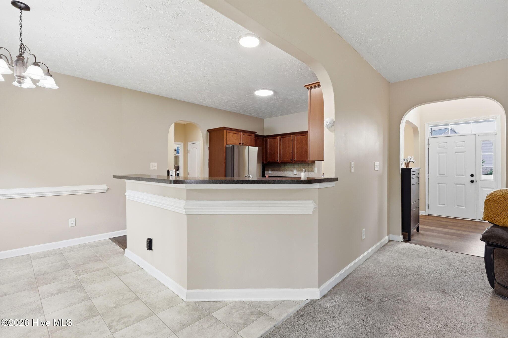 LIVING TO ENTRY AND BREAKFAST NOOK - 174 Revere Way, Cameron, NC 28326