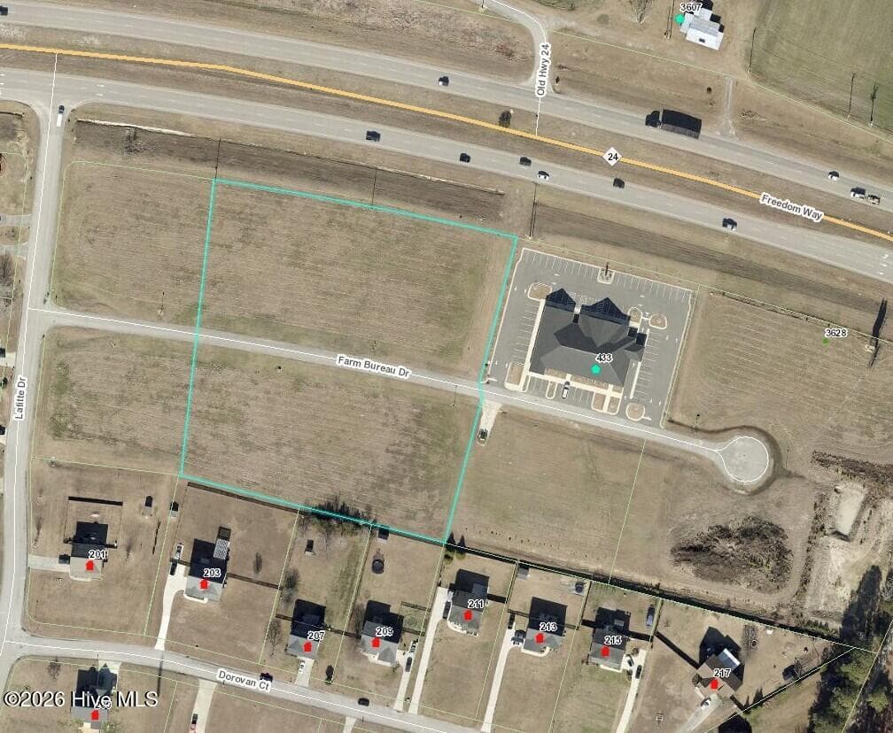 Lot 2 Farm Bureau Drive, Hubert, NC 28539