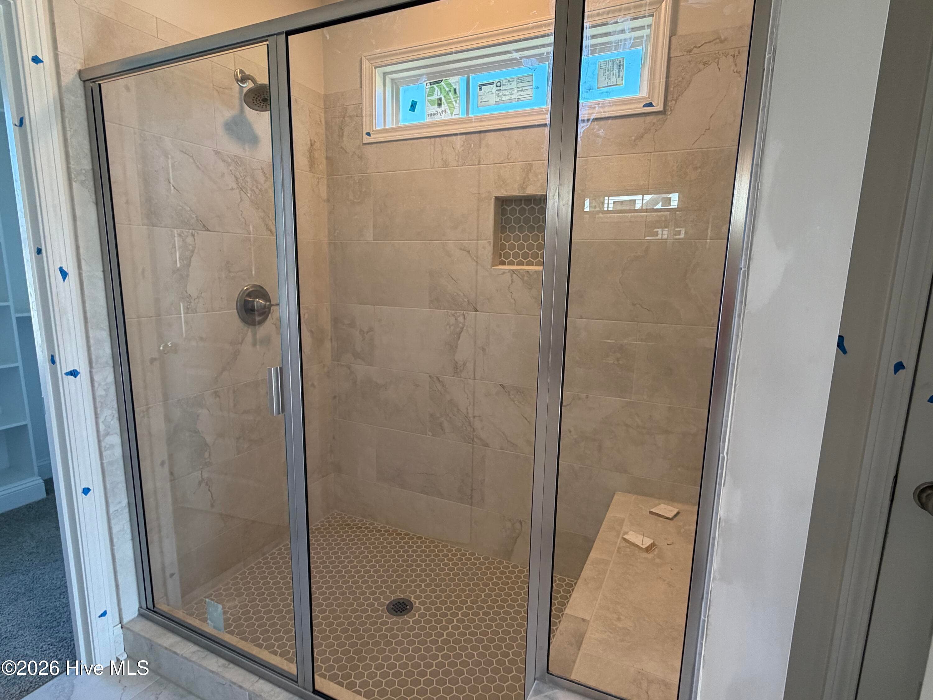 Master walk in shower - 168 Prency Lane, Middlesex, NC 27557
