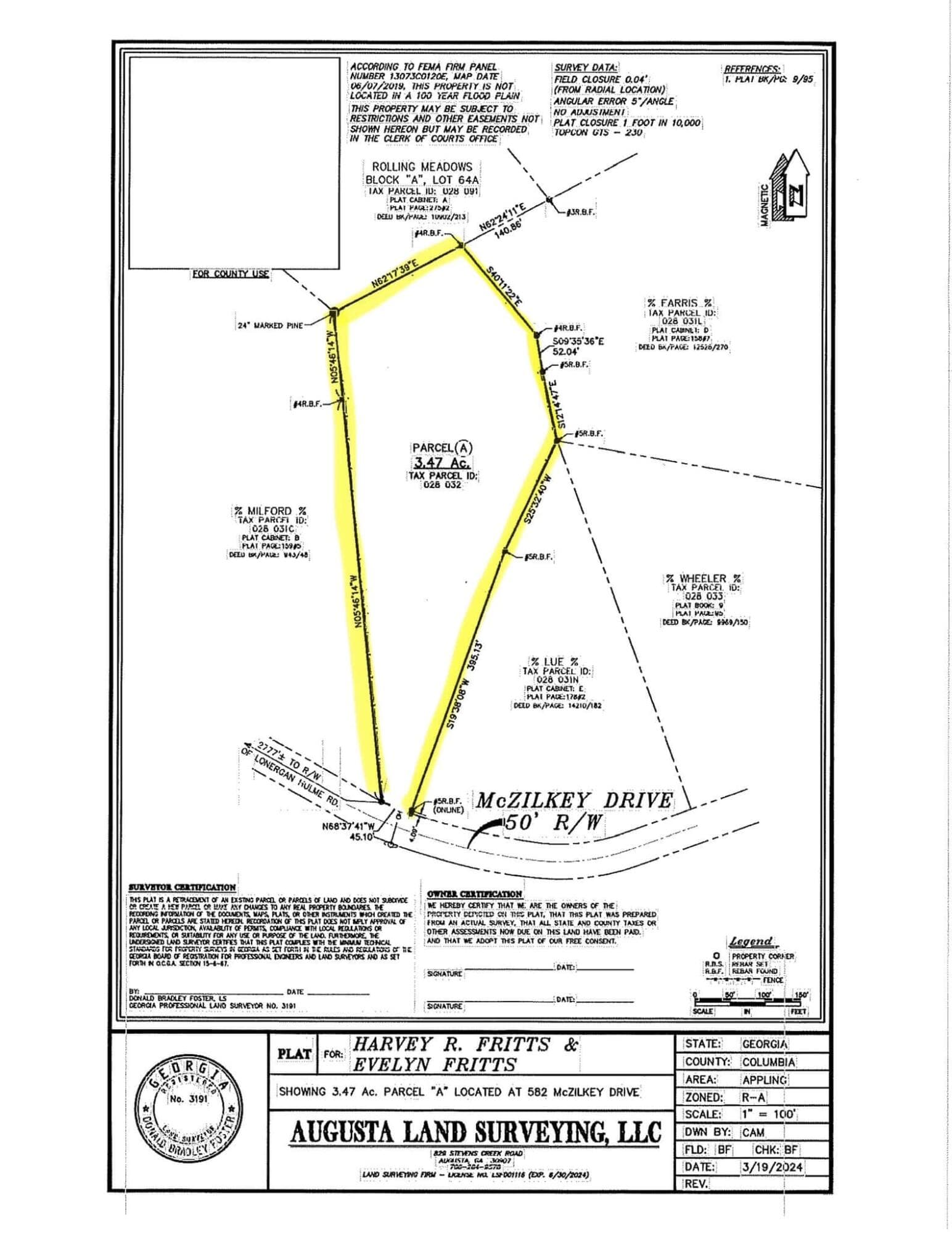 582 Mczilkey Drive, Appling, GA 30802