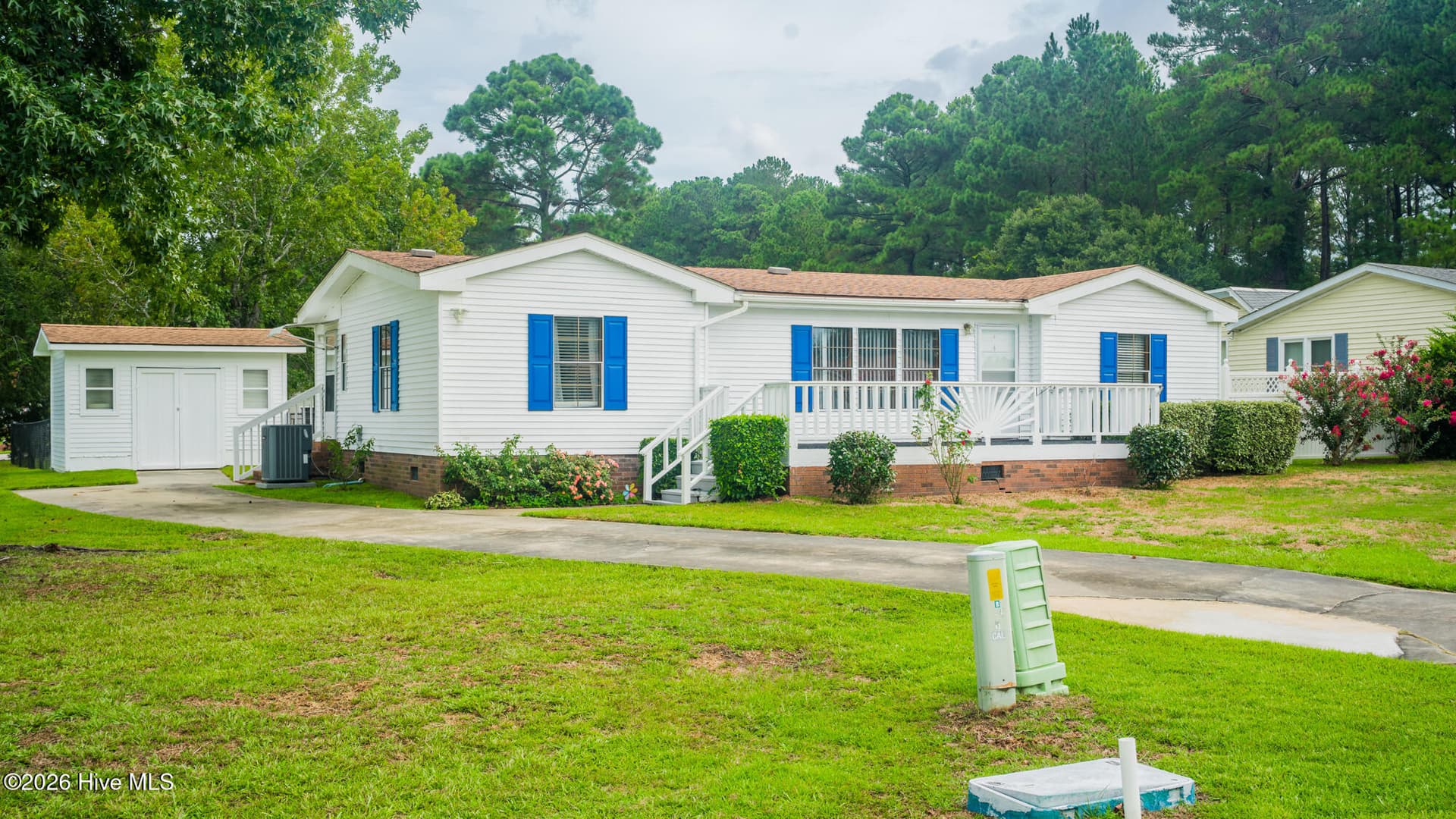 Detached storage shed for tools, Christmas and room for more. - 1076 Clubview Lane SW, Calabash, NC 28467