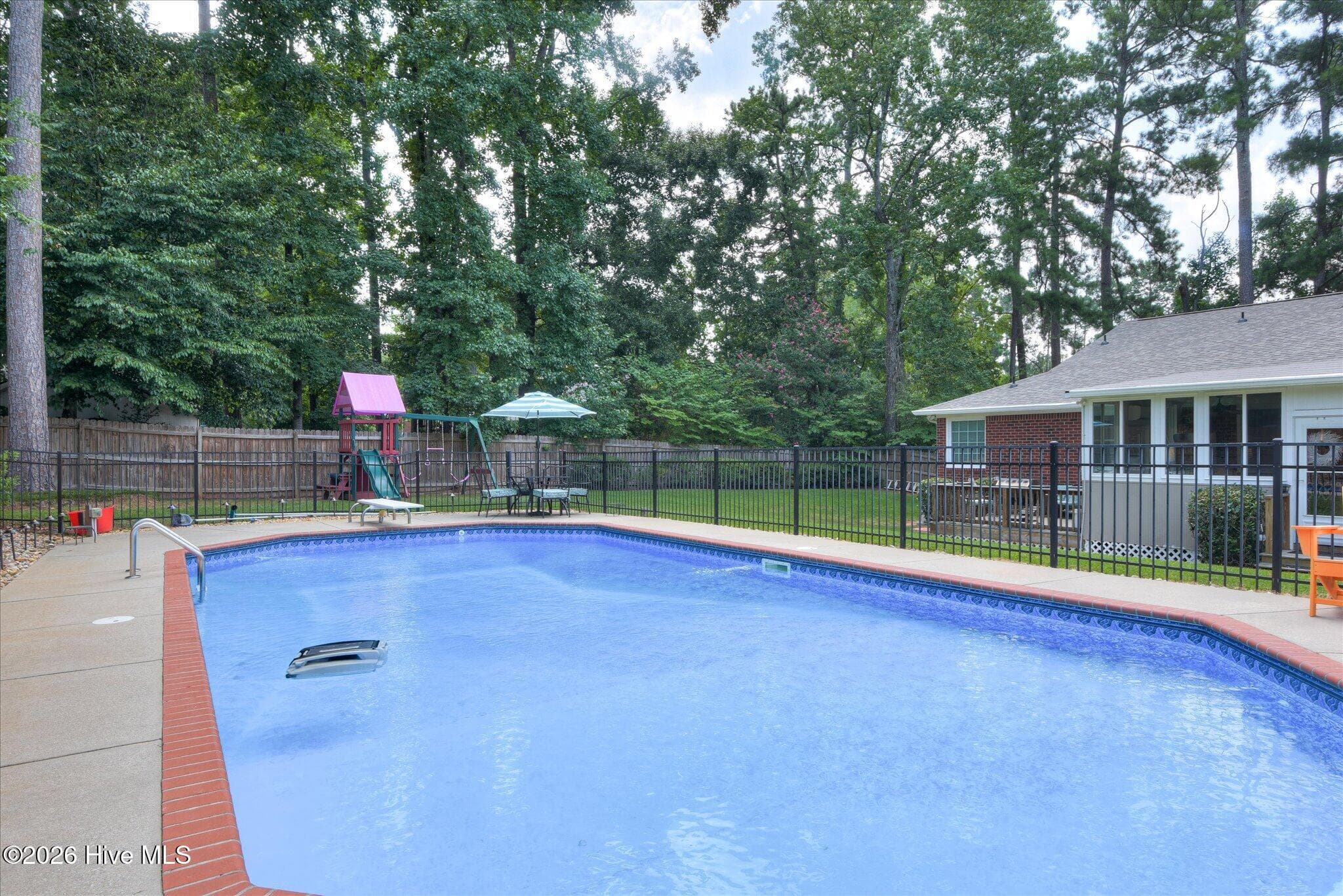 Backyard Pool - 602 Branett Way, Evans, GA 30809