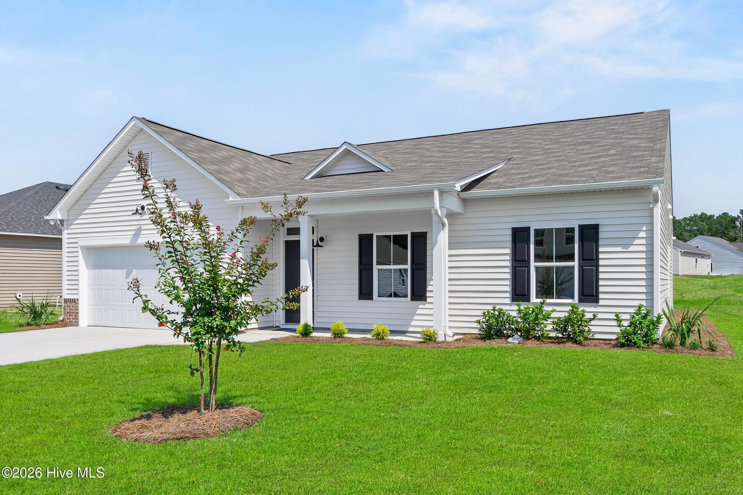 Home shown is a representation of the floor plan and may include optional features or upgrades. Elevations, materials, colors, finishes, square footage, and included features may vary from the actual home. Please consult a Sales Representative for complete details. - 544 Belfort Lane SW 156, Ocean Isle Beach, NC 28469