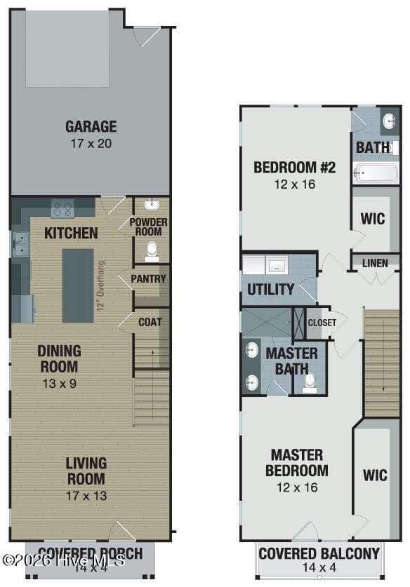 Floorplan - 915 Everlong Lane, Wilmington, NC 28412