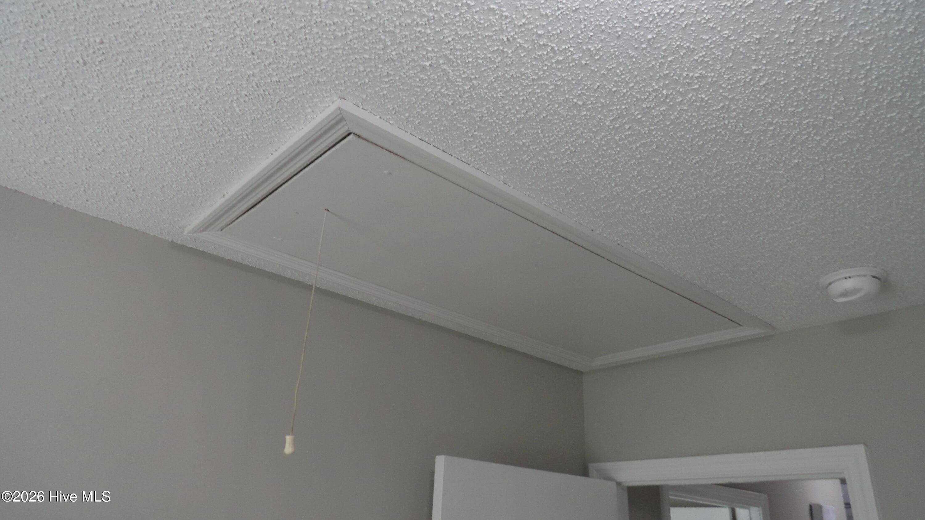 Pull Down Stairs in Bedroom #2 - 106 Witten Circle Apt C, Havelock, NC 28532