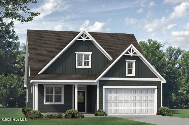 Exterior Color Scheme - 1380 Noble Oak Place Lot #25, Leland, NC 28451