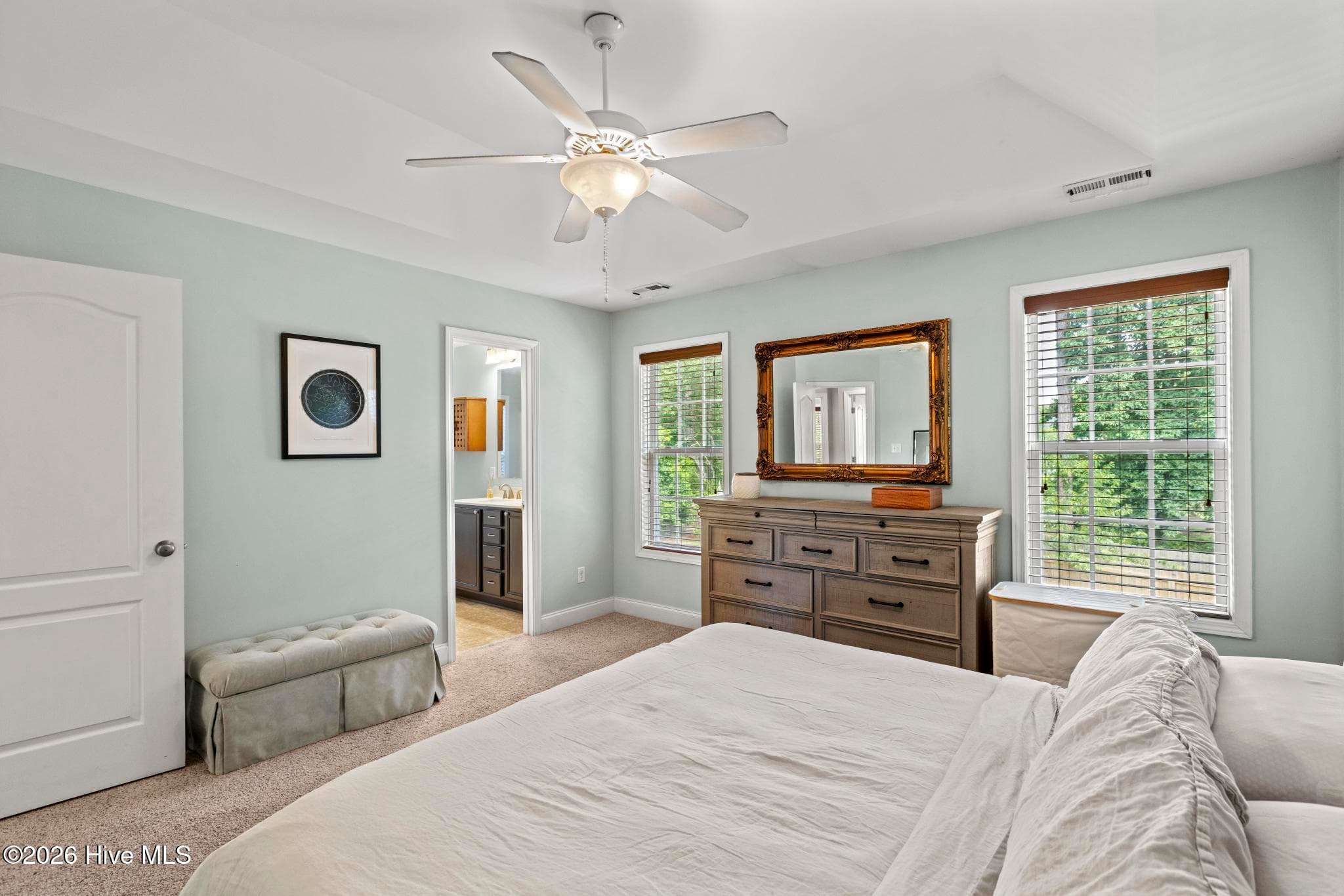 primary bedroom - 114 Norine Drive, Holly Ridge, NC 28445