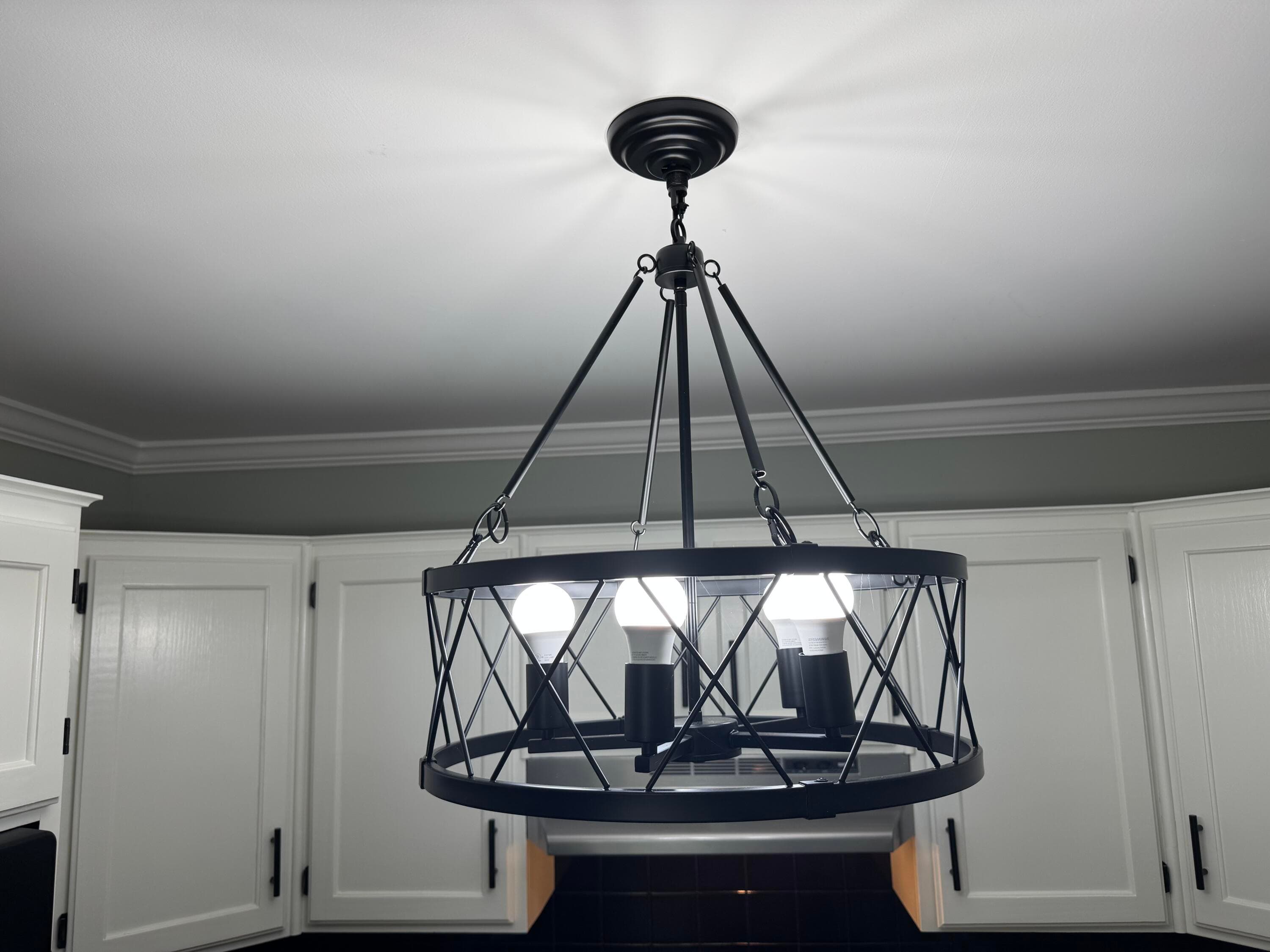 Updated kitchen lighting - 16 Rapids Court, North Augusta, SC 29841