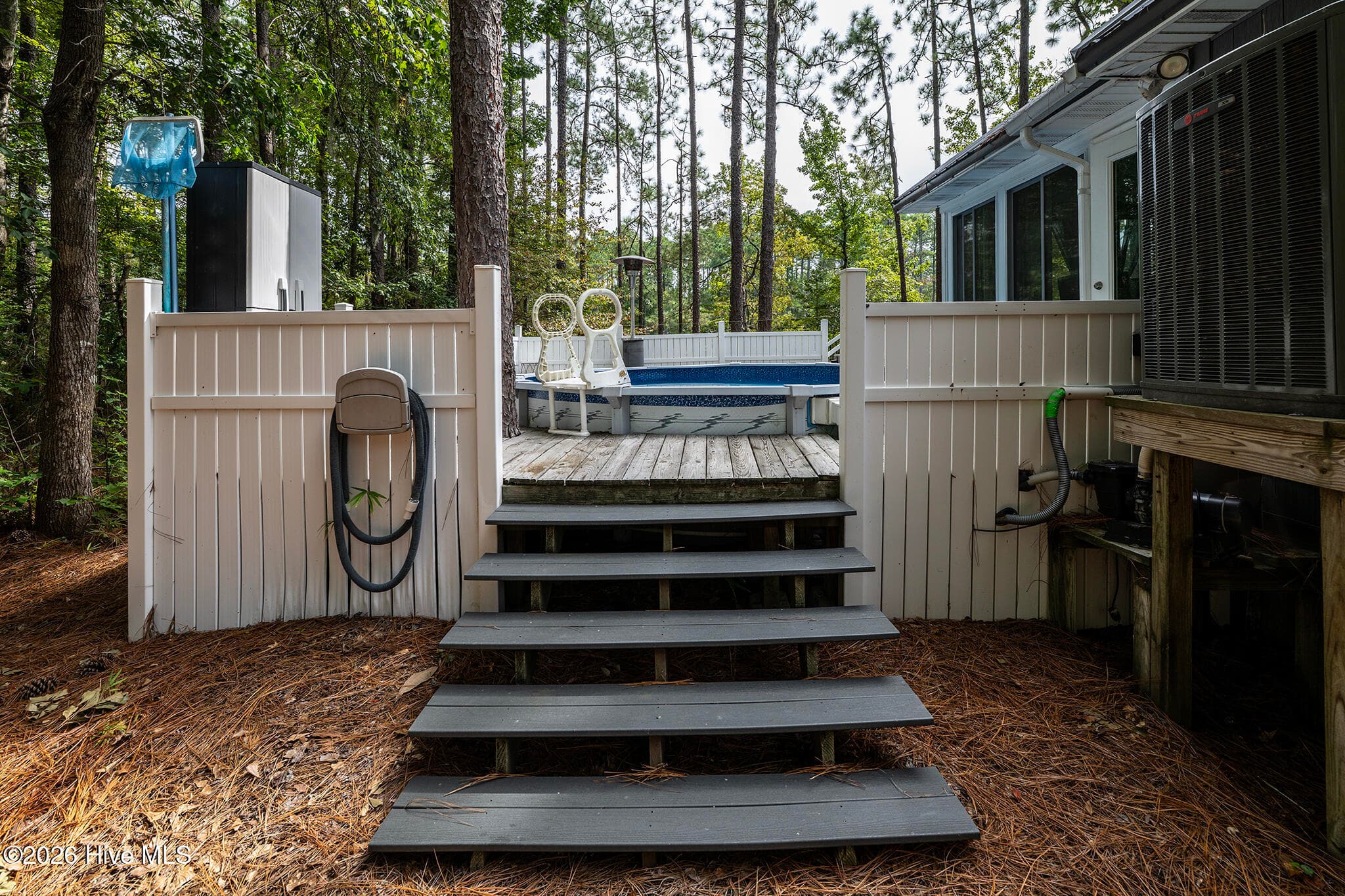 Back Deck - 106 Windlass Way, Aurora, NC 27806