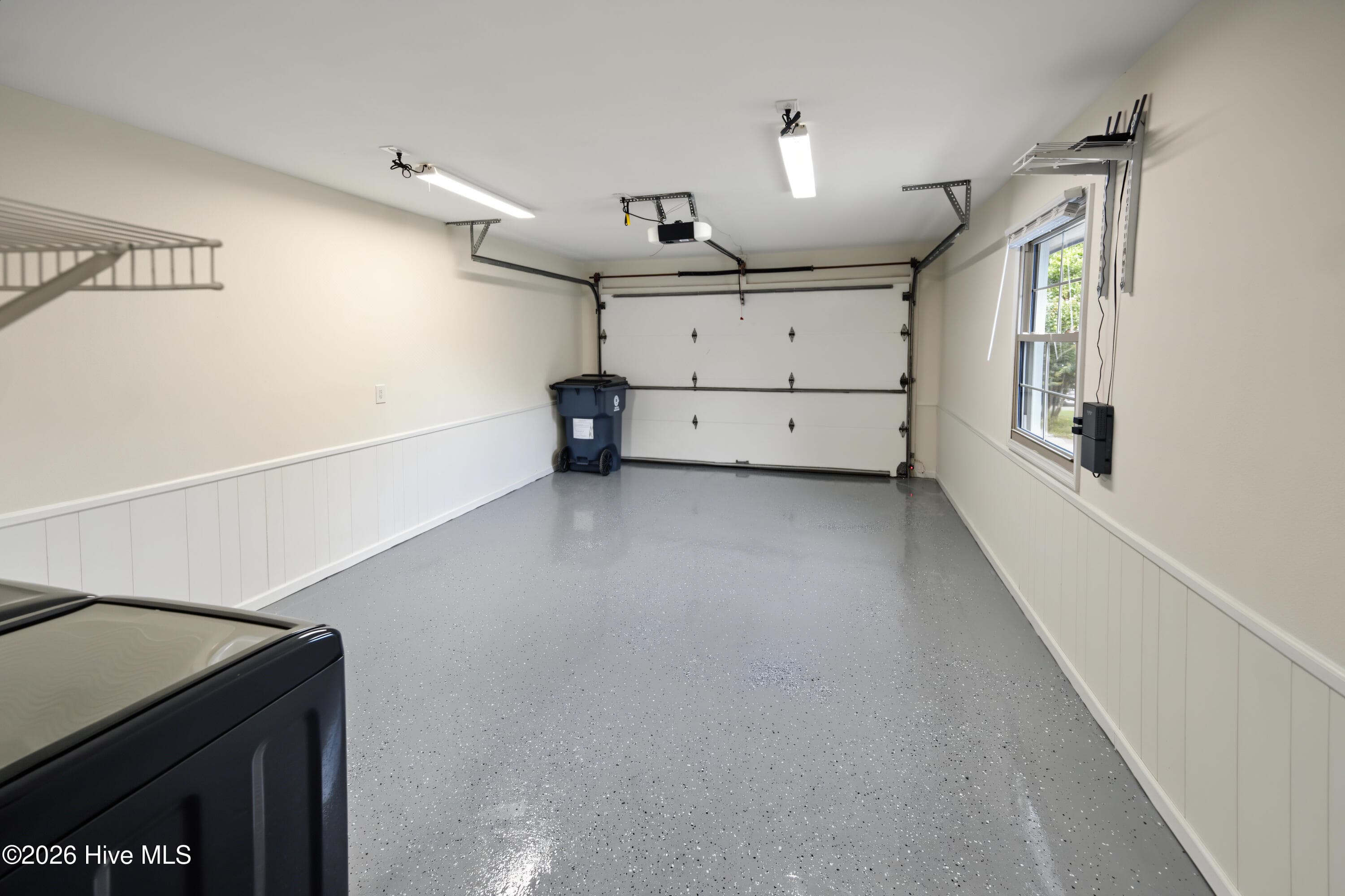 Garage-new epoxy floors and painted! - 690 Fairway Drive E, Sunset Beach, NC 28468