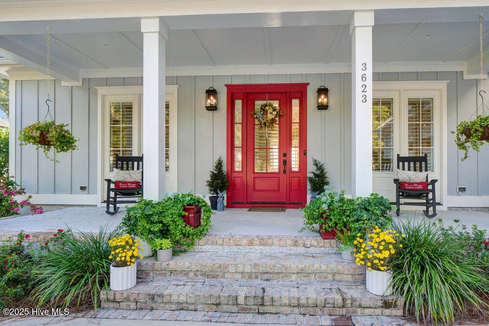 Front porch - 3623 White Cliffs Drive, Castle Hayne, NC 28429