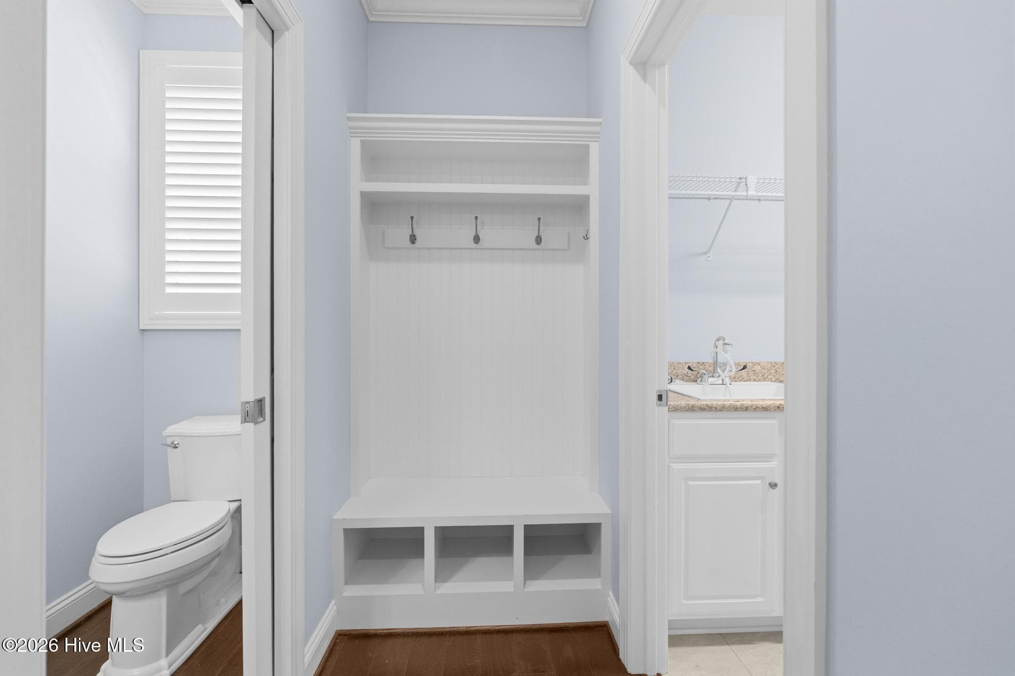 Half bathroom and drop zone - 5110 Stoney Point Drive, Leland, NC 28451