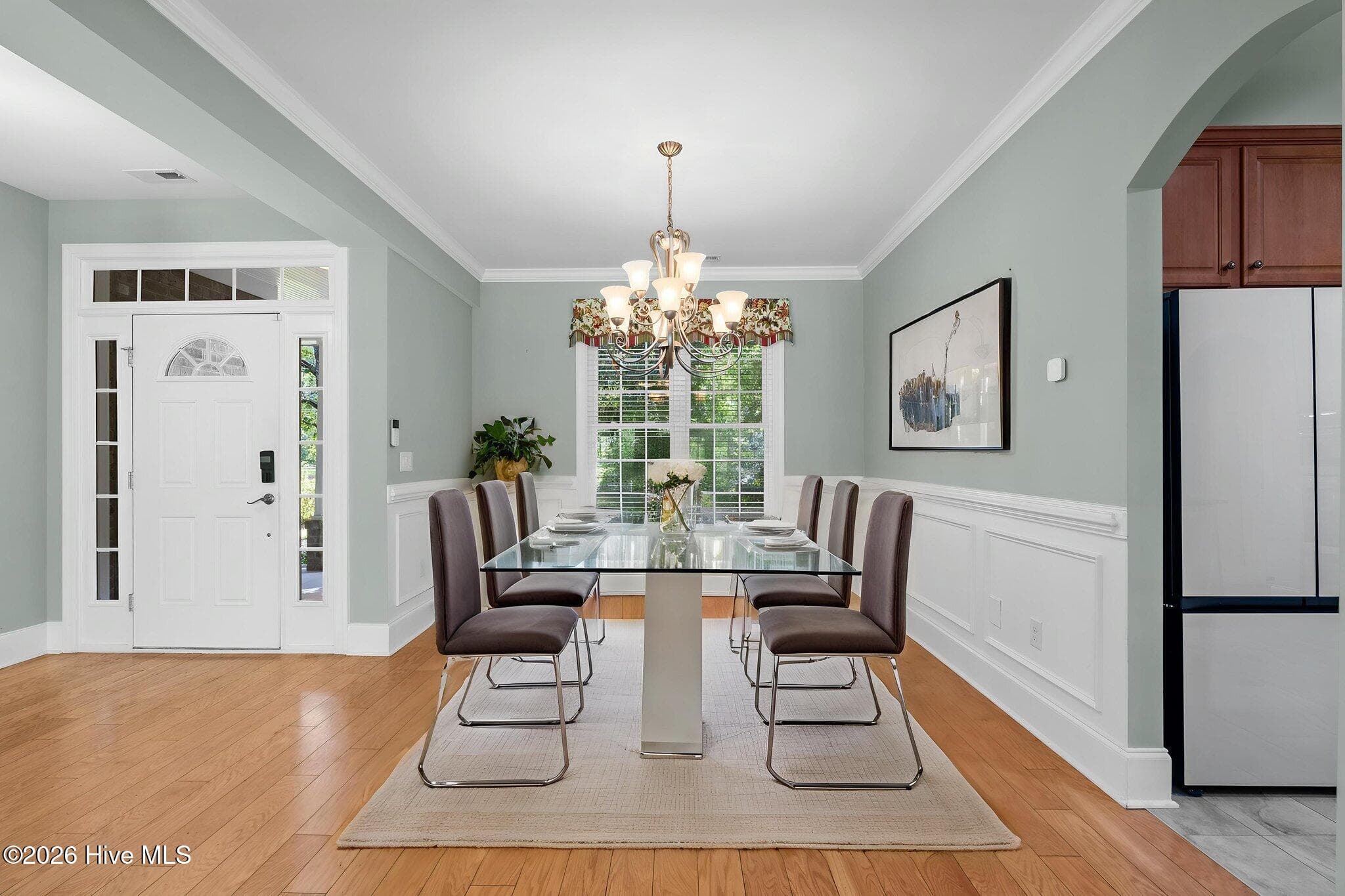 Formal Dining Room with AI Generated Furniture - 461 Springwood Drive SE, Bolivia, NC 28422