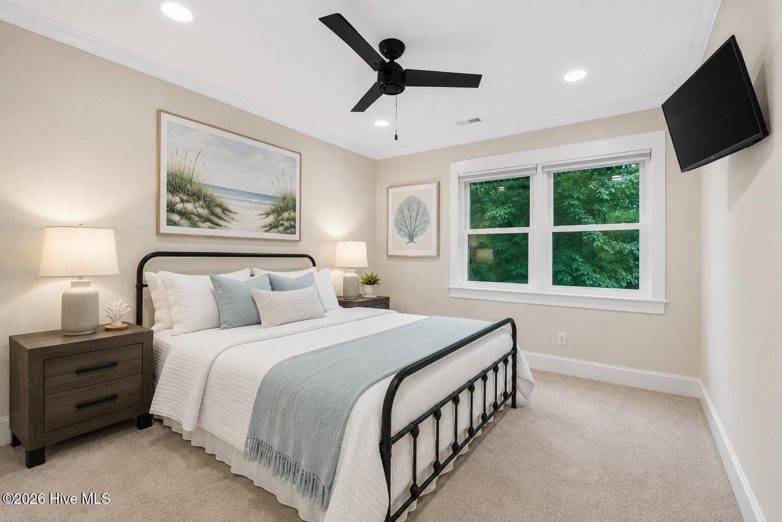 Guest Bedroom 1 - 5933 Dutchman Creek Road, Southport, NC 28461