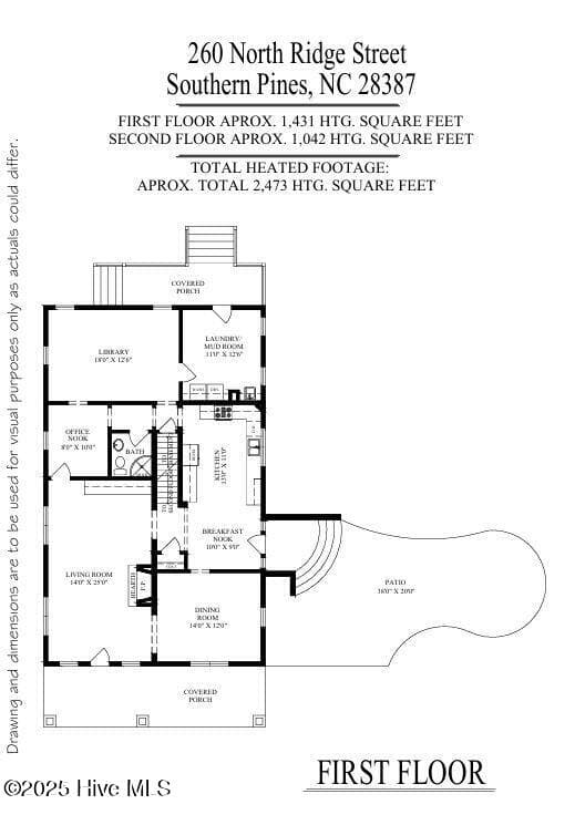 Single Family Residence at 260 N Ridge Street, Southern Pines, NC 28387, photo 4 of 48