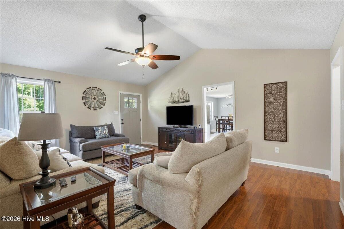 Living Room - 110 Hilltop Drive, Four Oaks, NC 27524