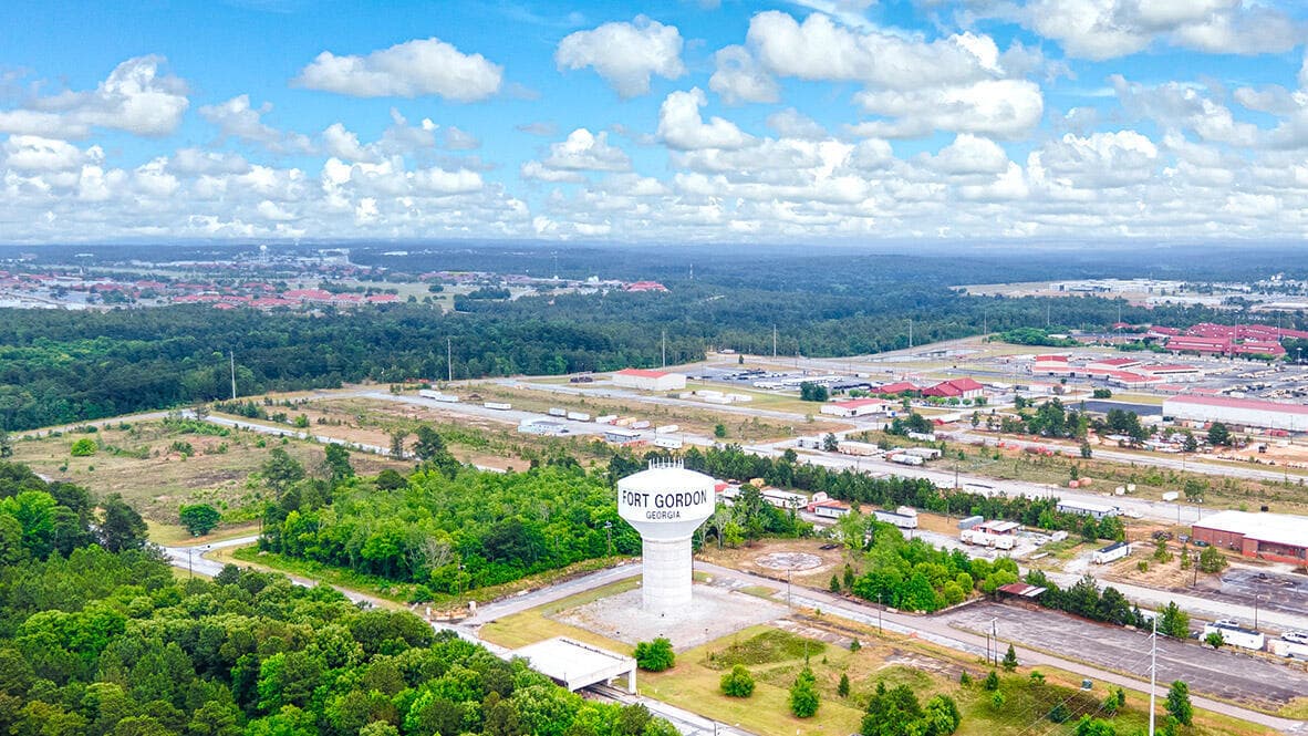 Captain’s Corner is located near Augusta less than 6 minutes to Fort Eisenhower Gate 1 and Gate 6 and home to the National Cyber Security Headquarters. You’ll also be close to I-20 and less than 20 minutes from the Amazon Fulfillment Center in Appling. - 5036 Captain Drive, Grovetown, GA 30813