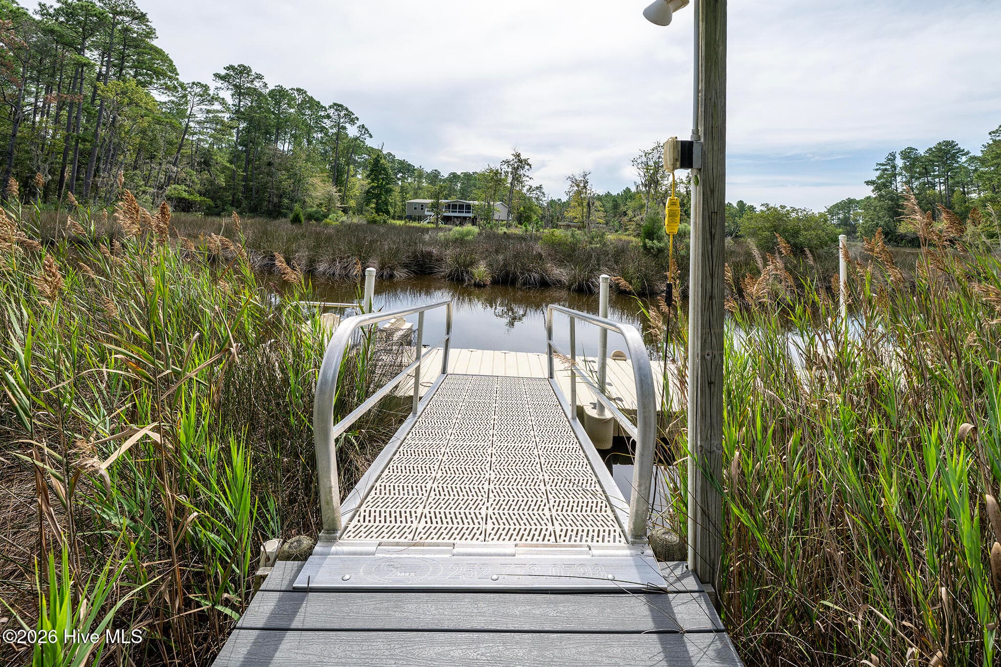 Private Boat Dock - 106 Windlass Way, Aurora, NC 27806