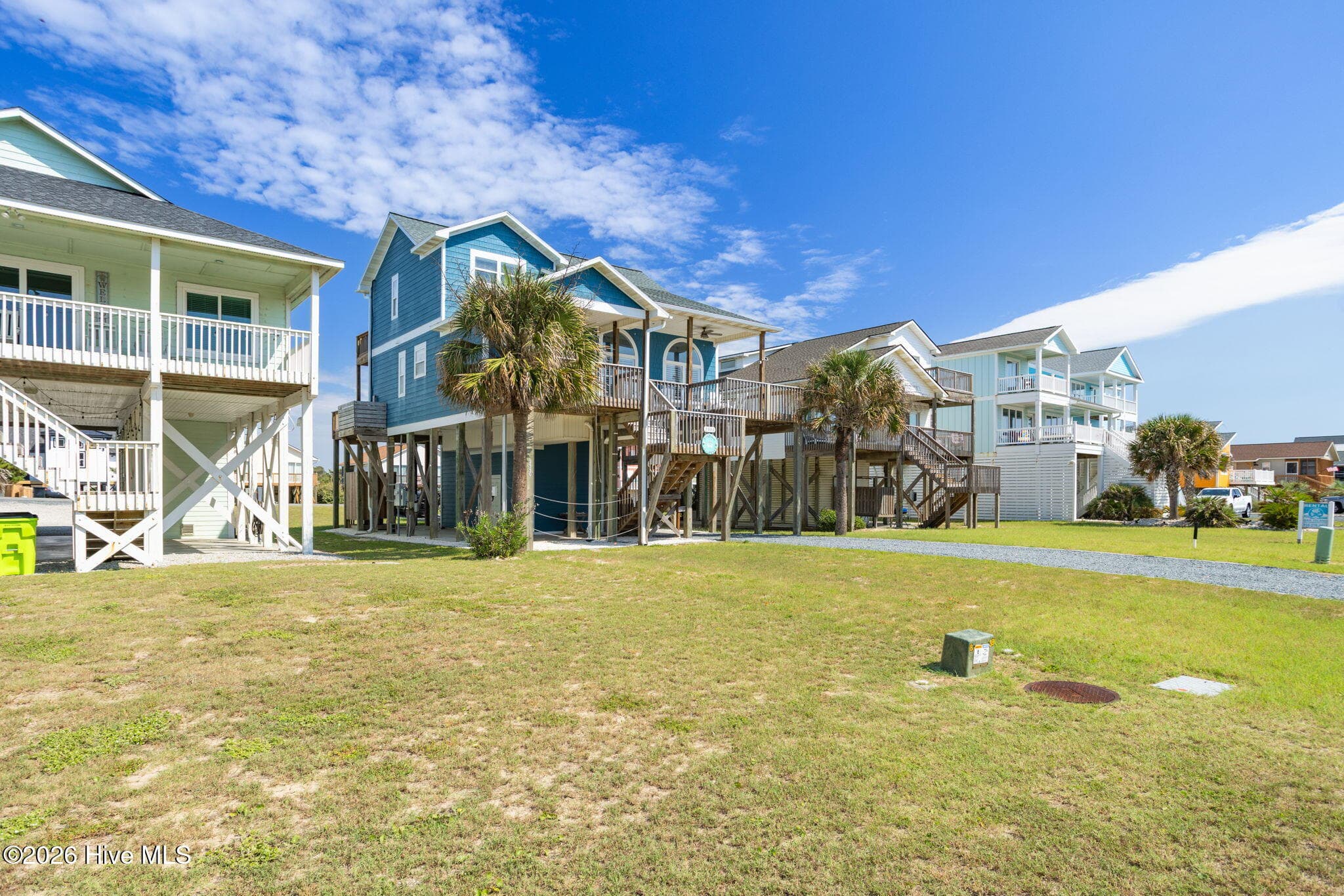 Open yard - 2330 W Beach Drive, Oak Island, NC 28465