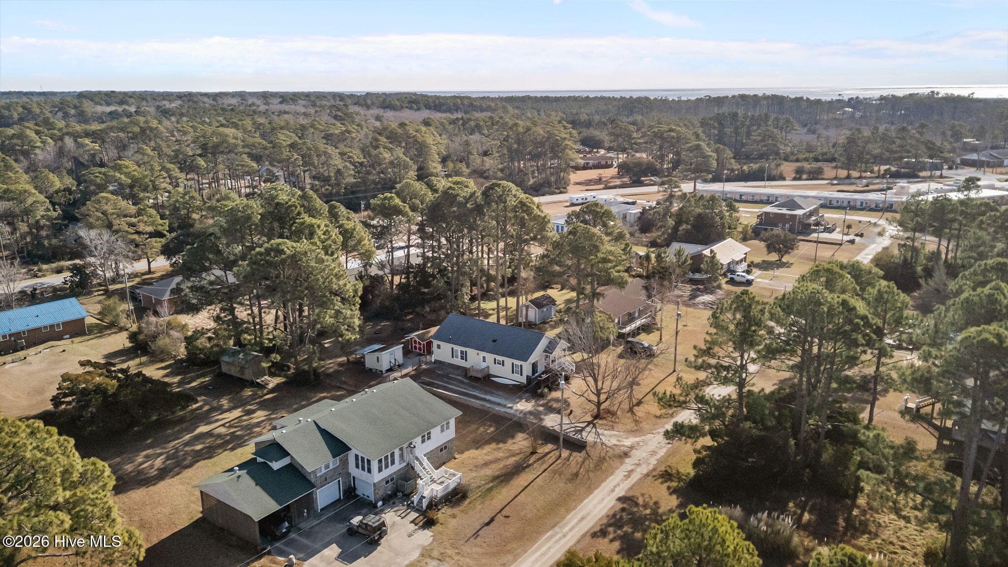 Aerial 10 - 139 Bayshore Street, Sea Level, NC 28577