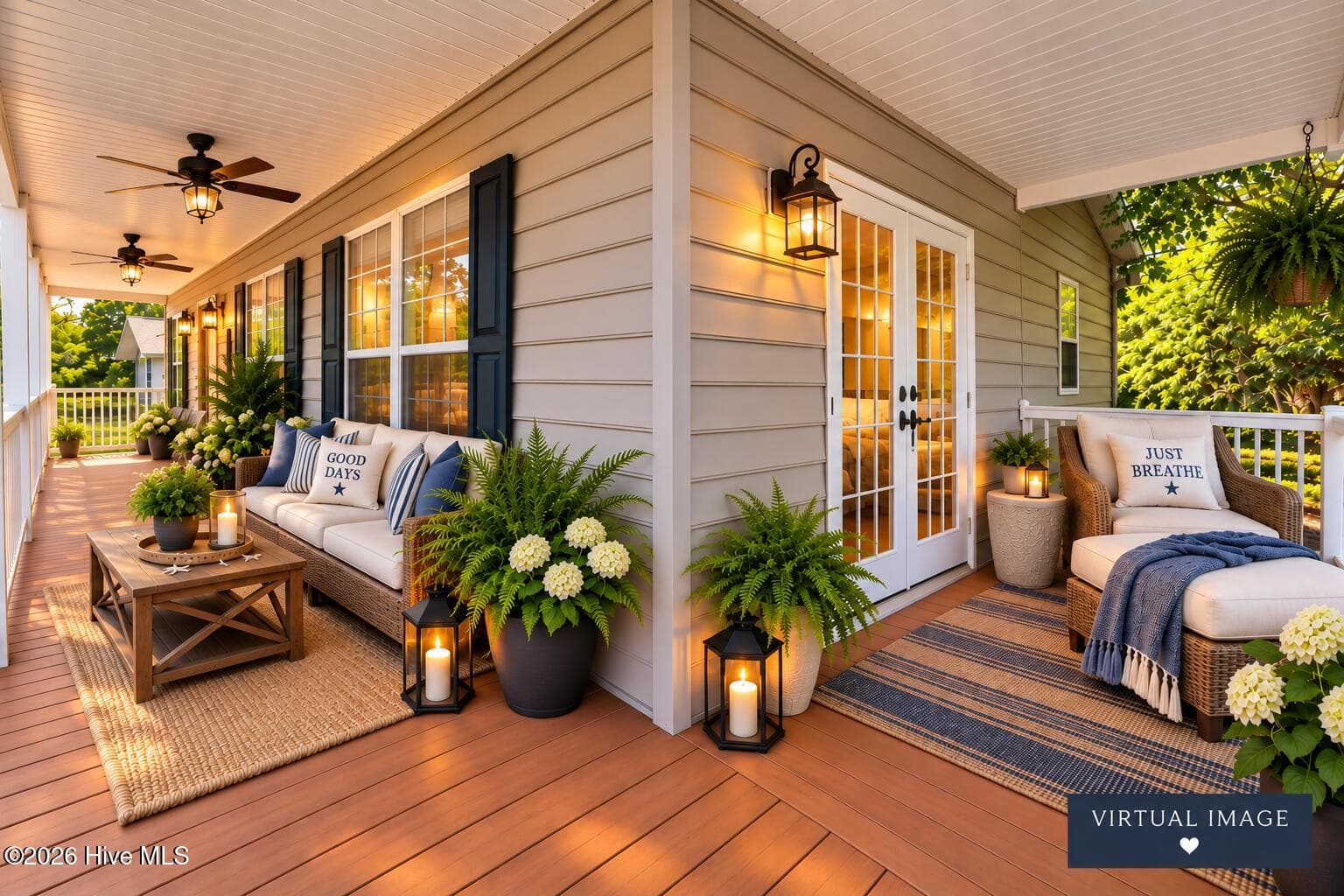 Make an inviting/cozy porch - 106 Portside Lane, New Bern, NC 28562