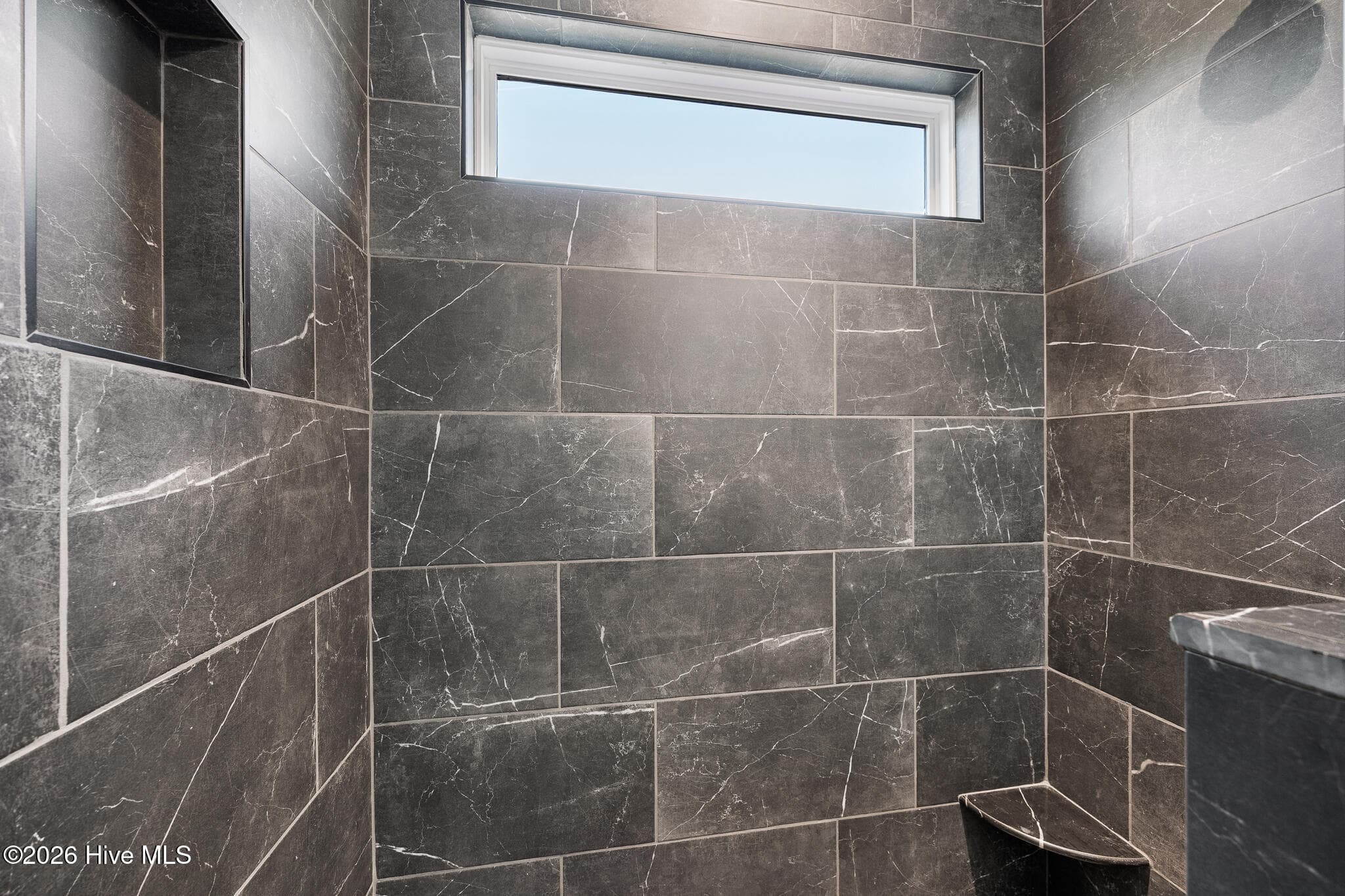 Tile Shower in Bathroom 1 - 26 Kilbride Drive, Pinehurst, NC 28374