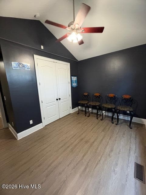 Bedroom 3: Ceiling Fan, Large Closet, Cathedral Ceiling - 138 Trestle Street, Hamlet, NC 28345