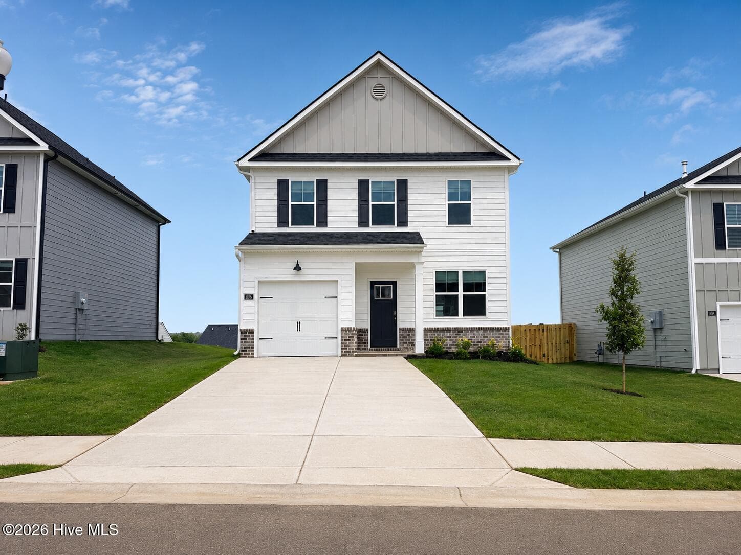 The Ansley floorplan 1663 sq ft - 3 bedrooms, 2.5 bathrooms, flex room, and a single-car garage. - 806 Dara Corners, Grovetown, GA 30813