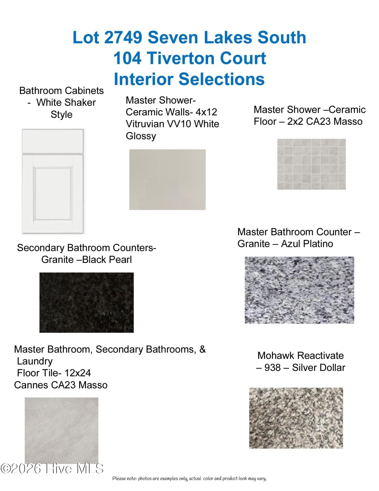 Selections 3 - 104 Tiverton Court, Seven Lakes, NC 27376