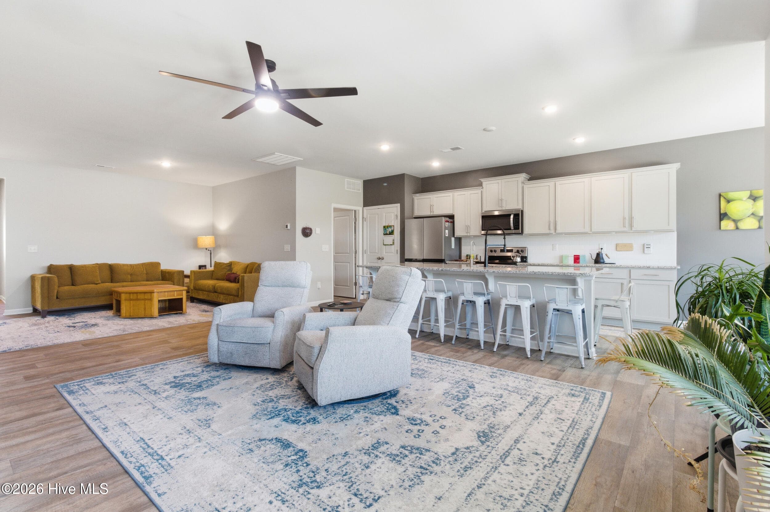 LIving Room / Kitchen - 302 Ginger Drive, New Bern, NC 28560