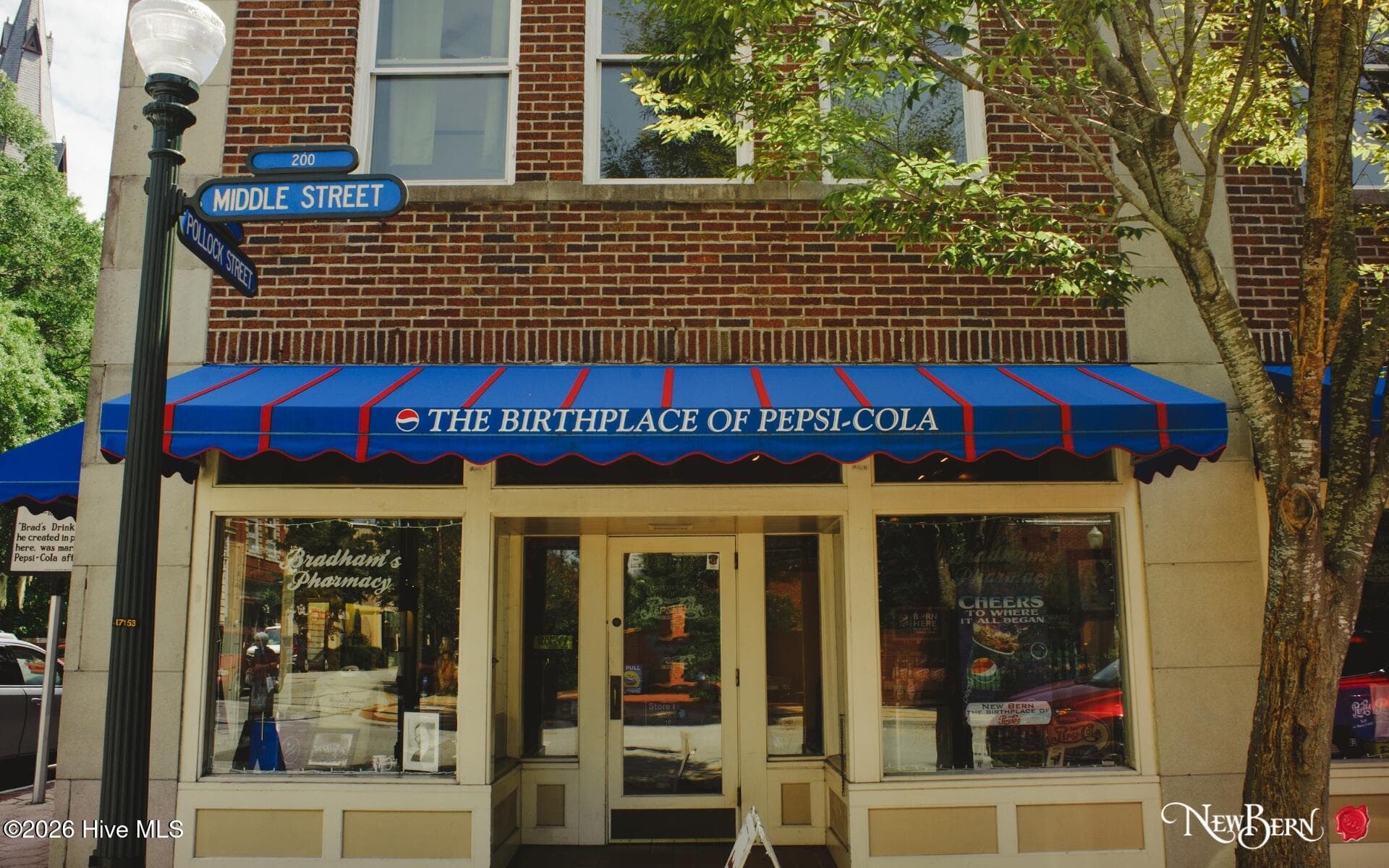 Birthplace of Pepsi - 405 Hancock Street, New Bern, NC 28560