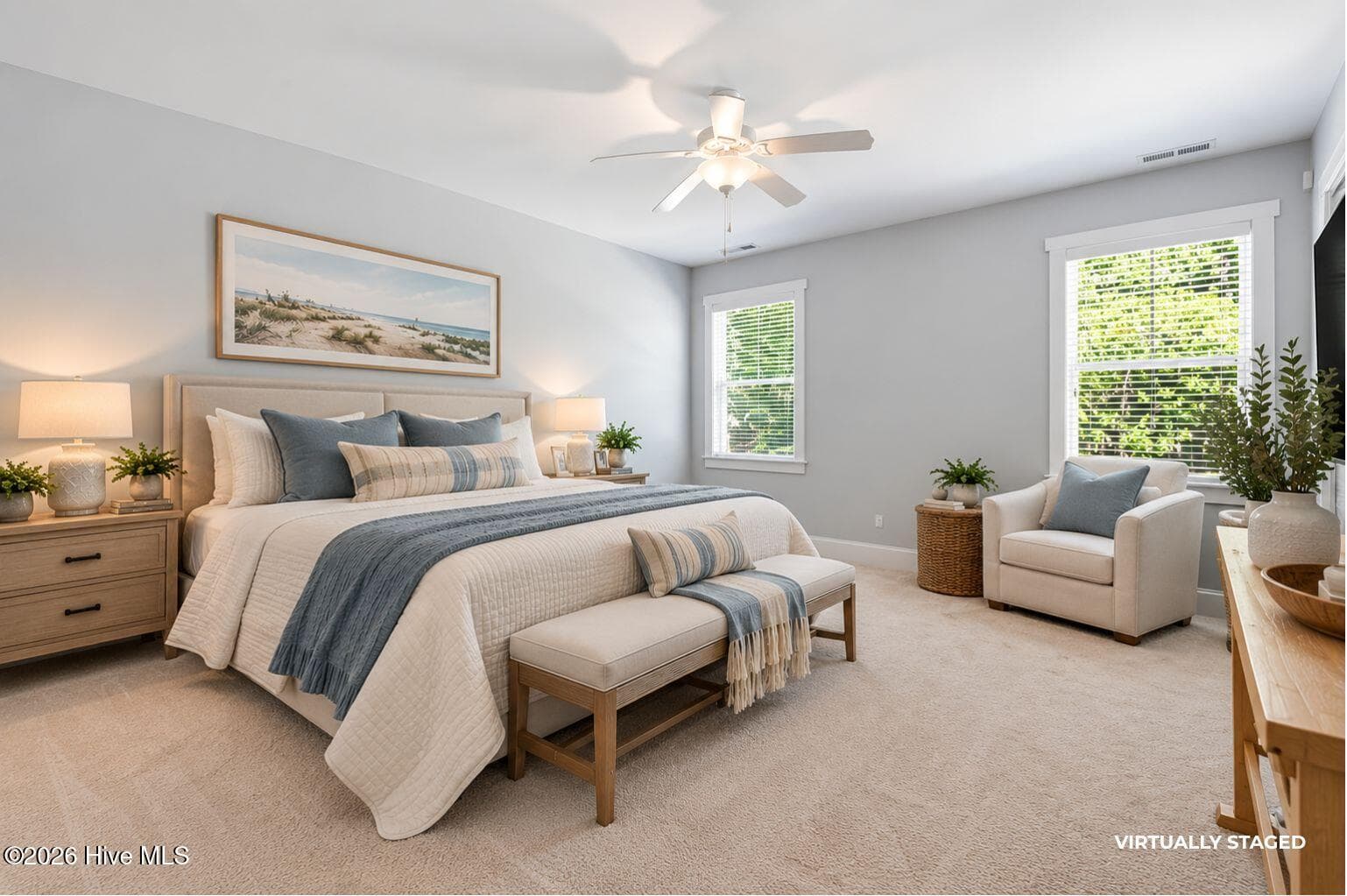 Virtually Staged - 100 Hickory Circle, Hampstead, NC 28443
