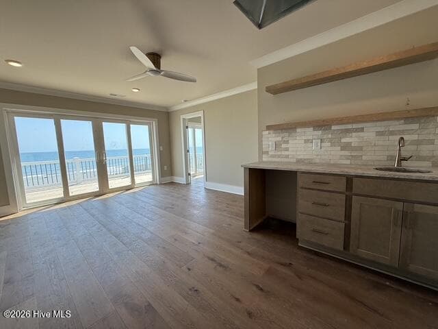 4th Floor Leisure Area Between The Two Primary Bedrooms With Coffee Bar - 404 Ocean Drive ., Emerald Isle, NC 28594