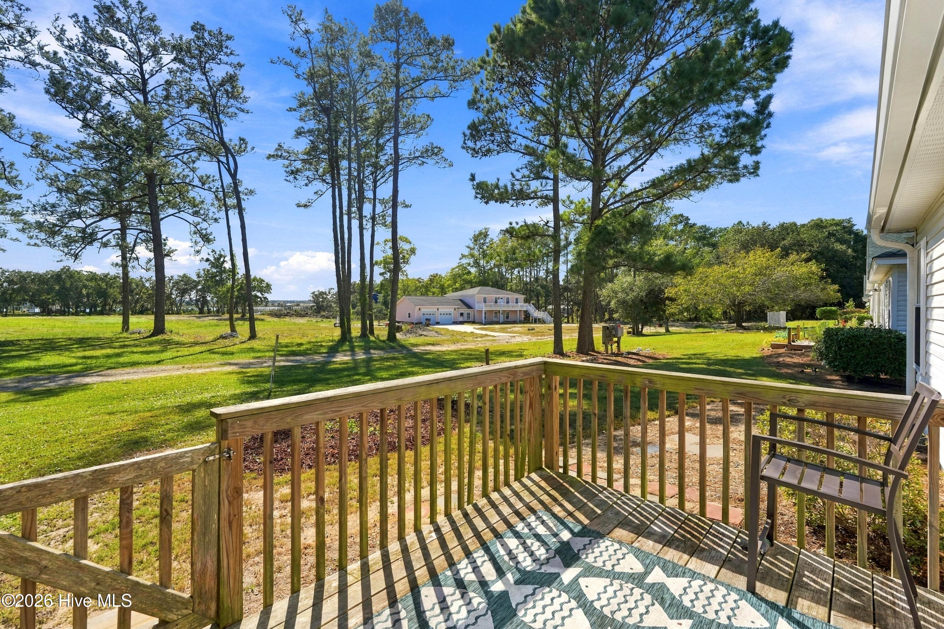 Rear deck - 507 Sunset Oaks Lane, Sunset Beach, NC 28468