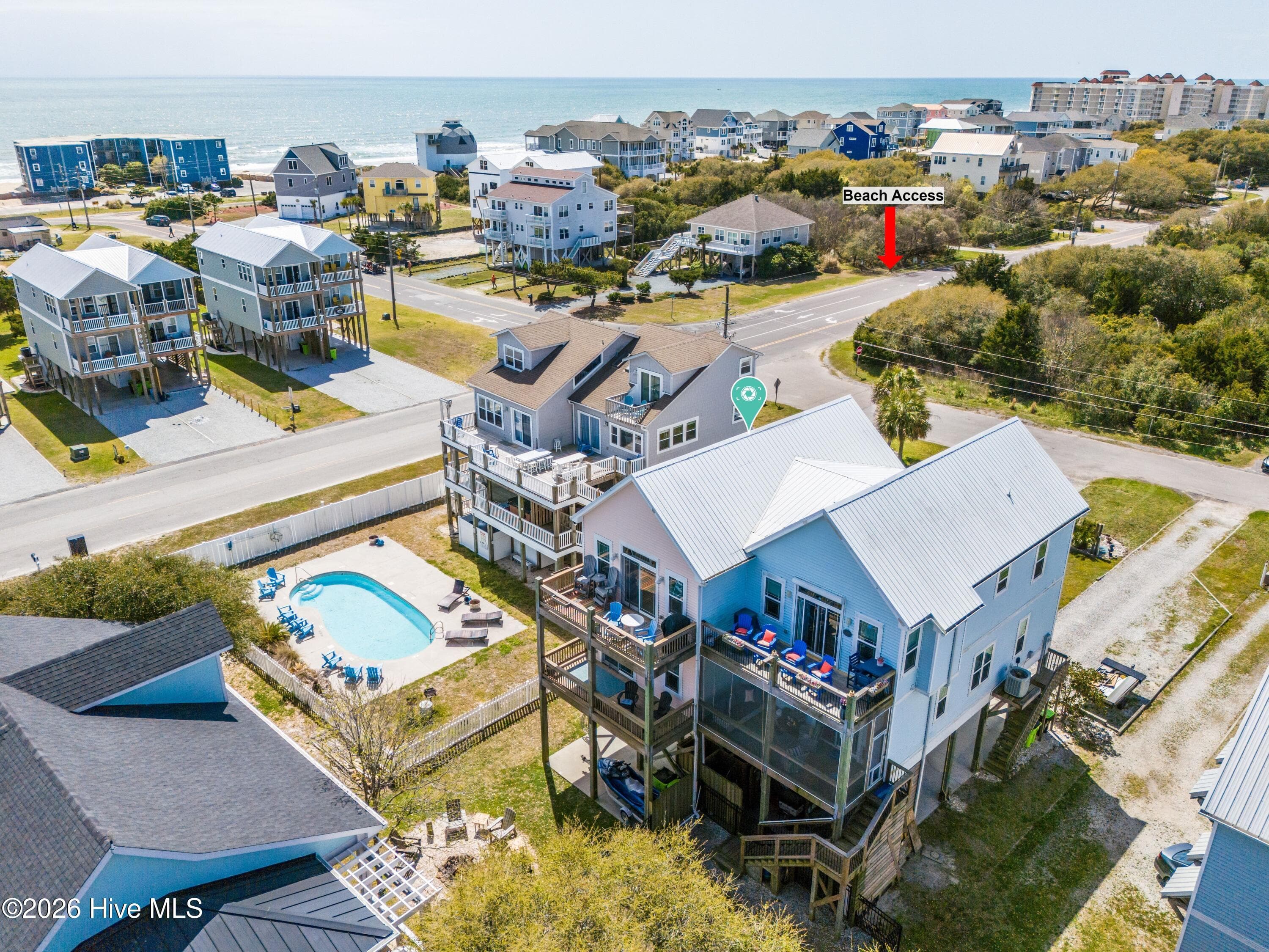 Townhouse at 208-2 Gysgt D W Boatman Drive 2, North Topsail Beach, NC 28460, photo 44 of 82