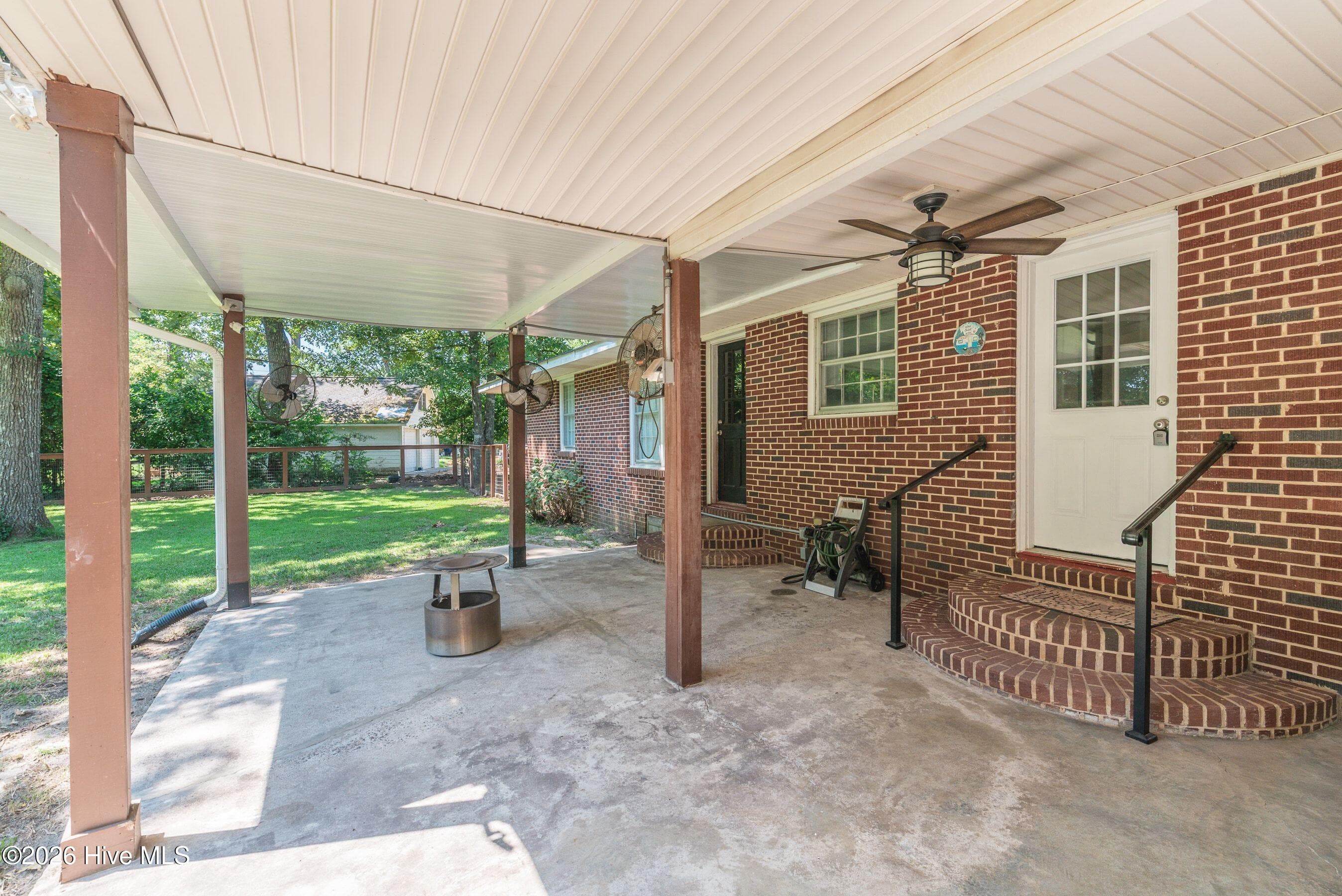 Back porch - 210 Dunbarton Circle SE, Aiken, SC 29803