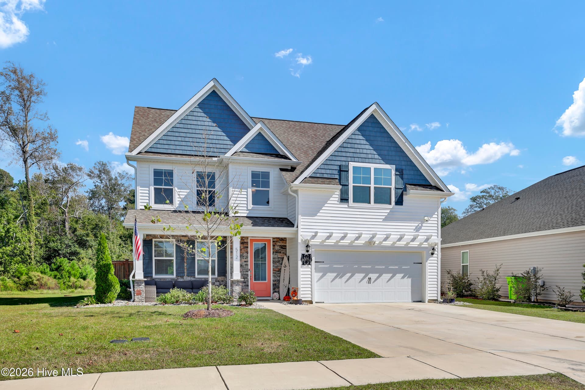 Front View of The Home - 512 Edgewater Way, Surf City, NC 28445