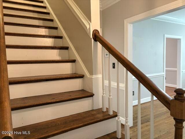Upstairs to bedroom level - 2207 Foxcroft Road NW, Wilson, NC 27896
