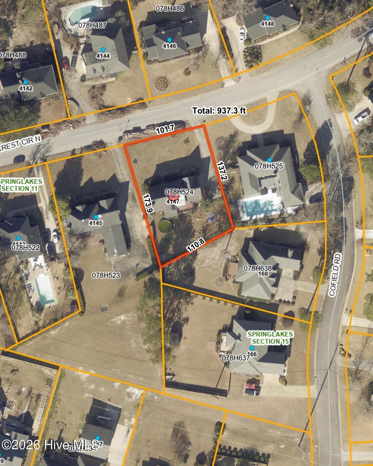 Columbia county map - 4147 Knollcrest Circle N, Martinez, GA 30907