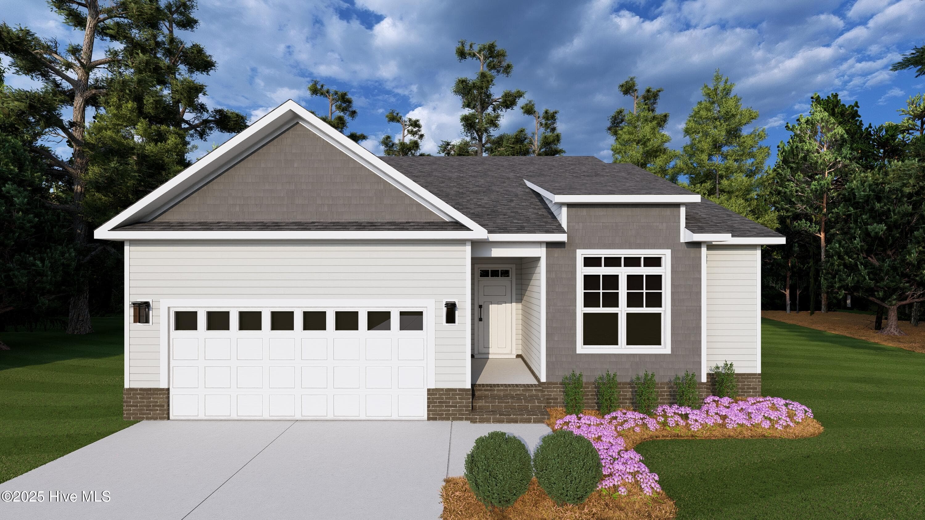 Shelton Floor Plan Render - 27 N High Point Road, Southport, NC 28461