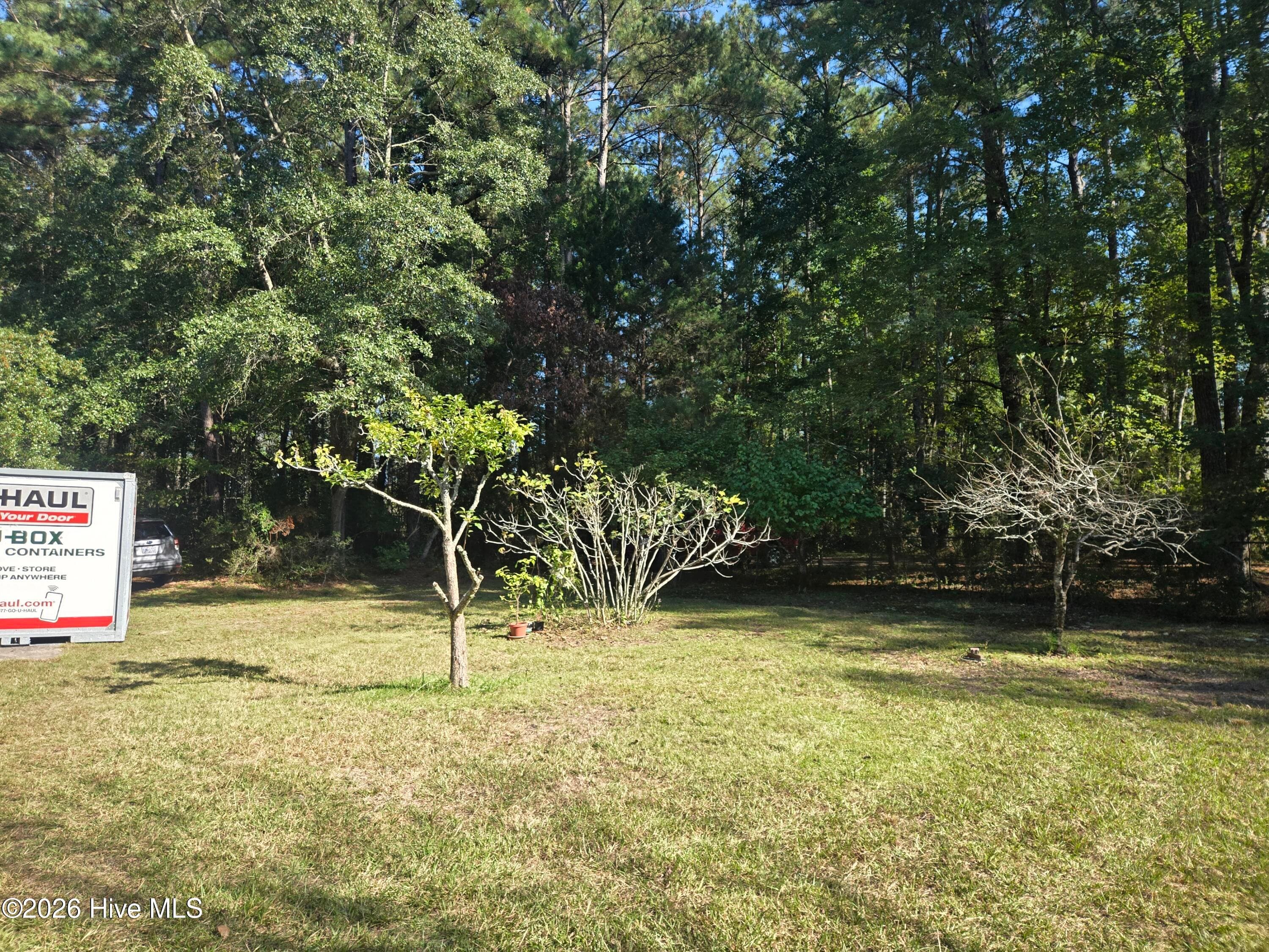 The entire 1.68 Acres is protected by a chain link fence! - 295 Gold Finch Lane, New Bern, NC 28560