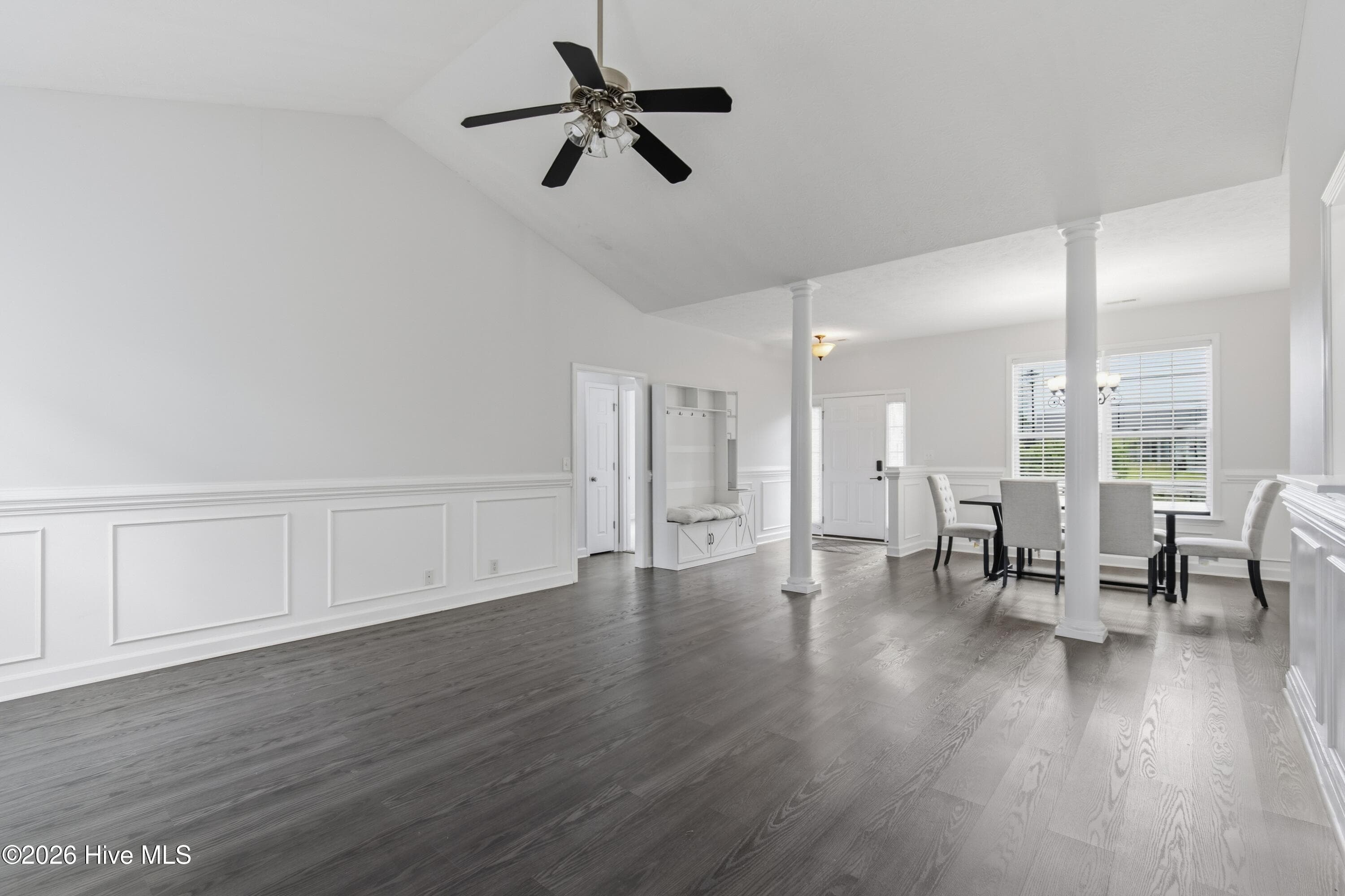 Large living room open to dining area. - 709 E Pipers Glen, Shallotte, NC 28470