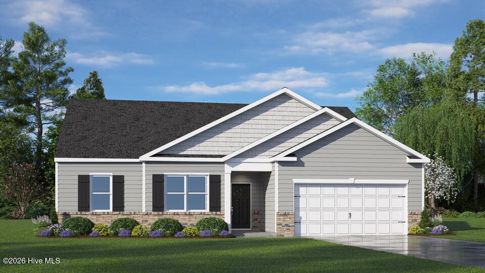 Booth J rendering - 10532 Beard Way, Bailey, NC 27807