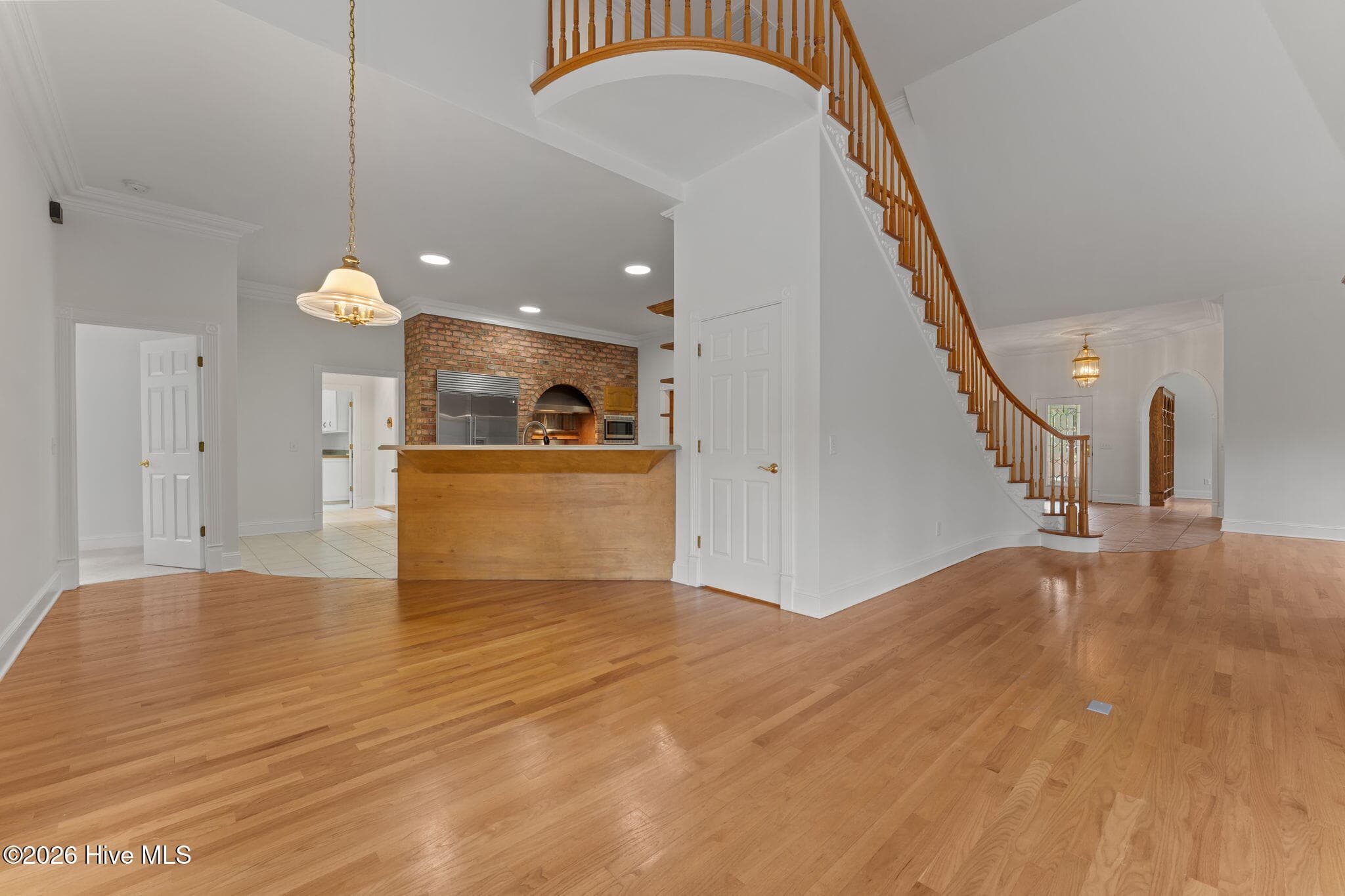 View of the kitchen looking toward the front entrance. - 22 Lochmere Drive, Pinehurst, NC 28374