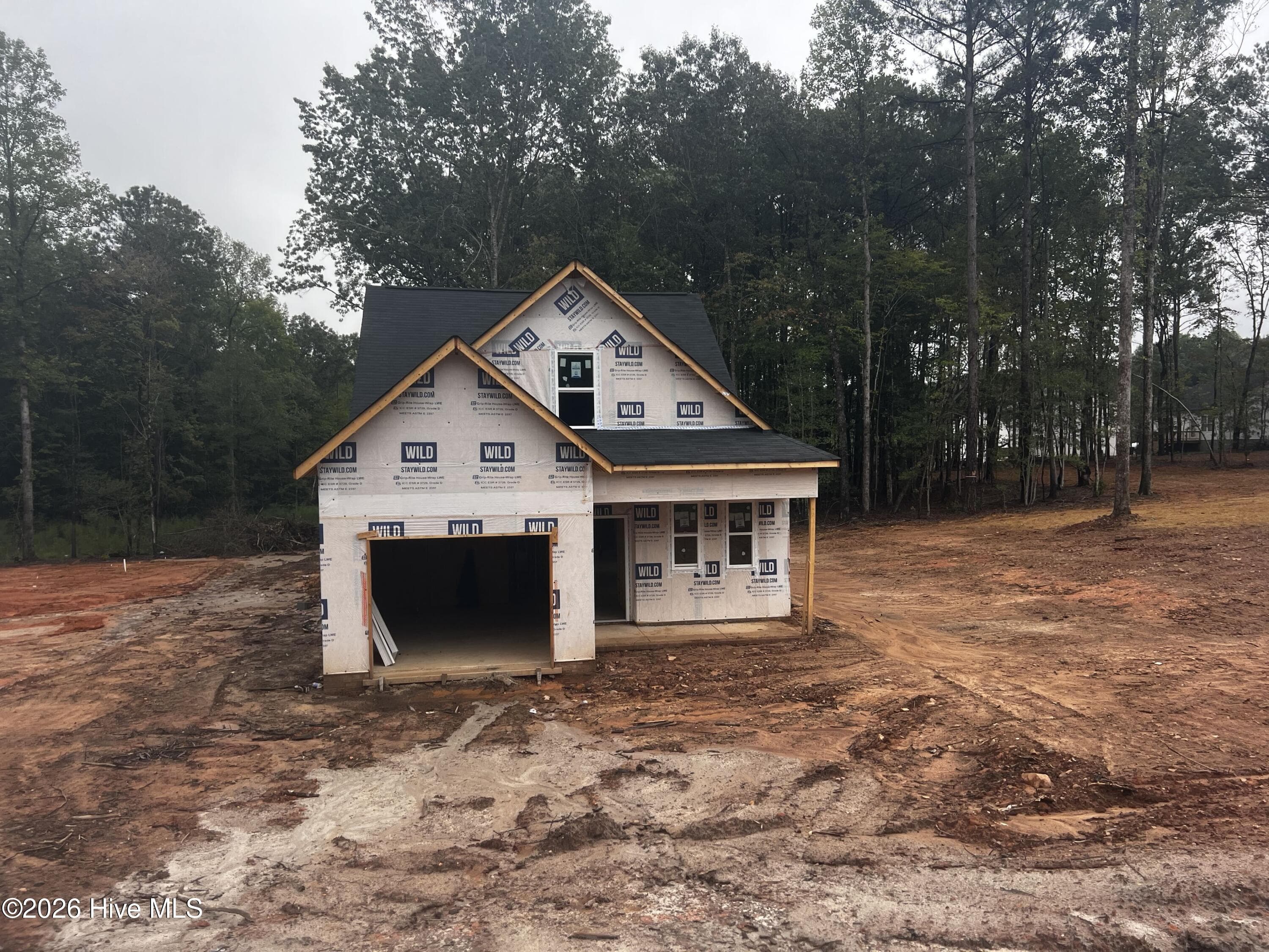 Current Stage of Construction - 9/22 - 262 Bullseye Court, Middlesex, NC 27557