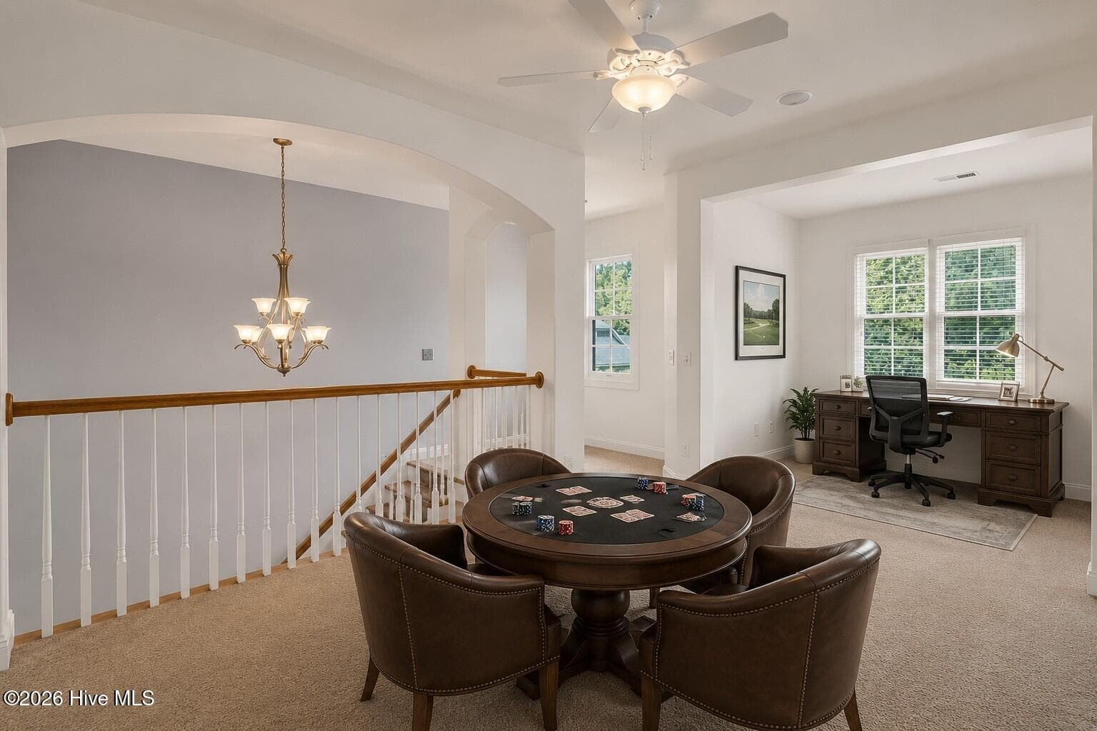 Virtual Staging. Mahjong or poker - 1186 Evangeline Drive, Leland, NC 28451