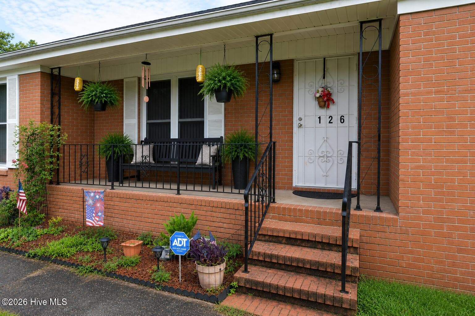 Front Porch – Virtually Staged - 126 Dare Drive, New Bern, NC 28560