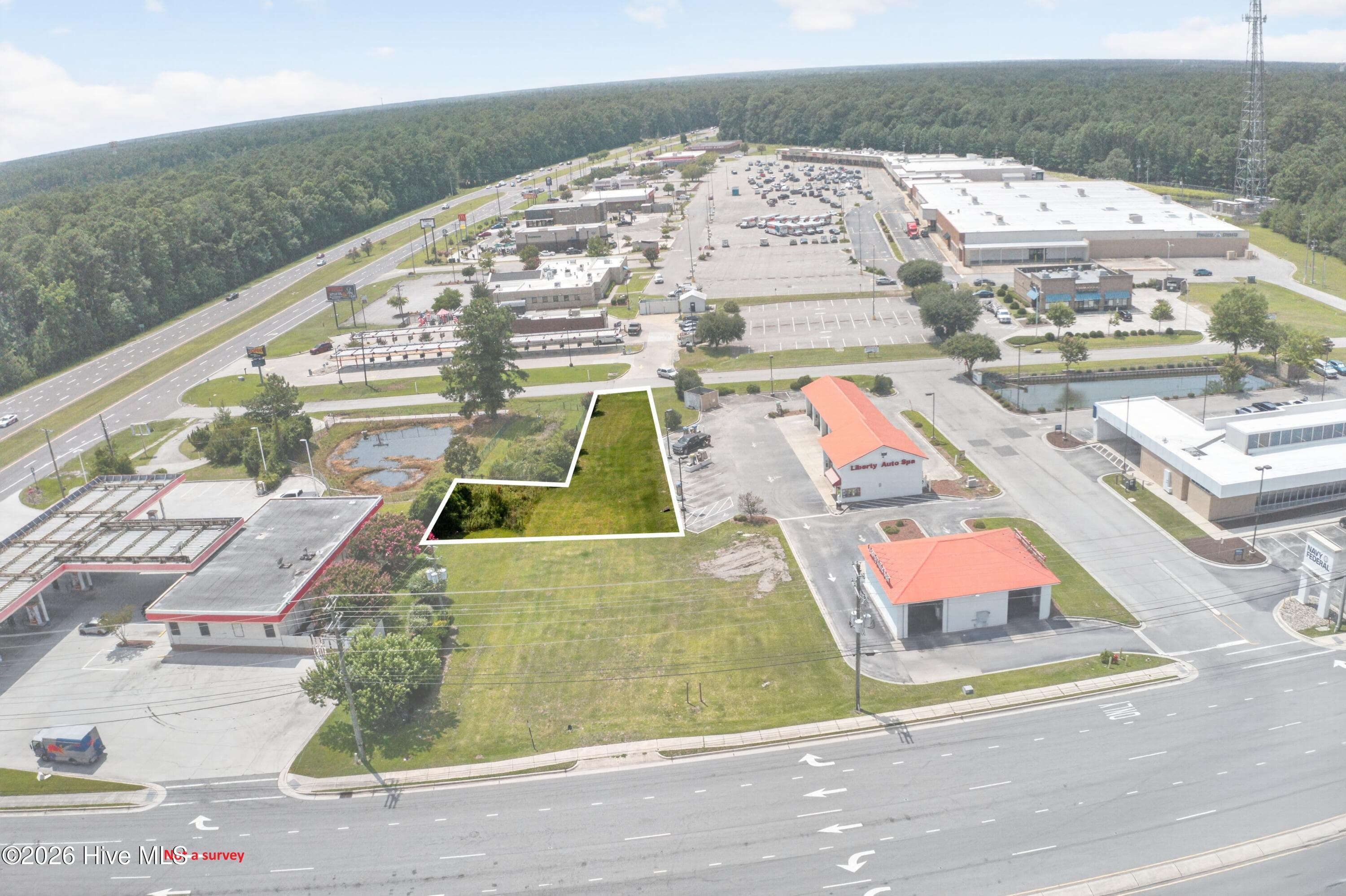 Unimproved Land at 108 Glade Lane, Midway Park, NC 28544, photo 3 of 4