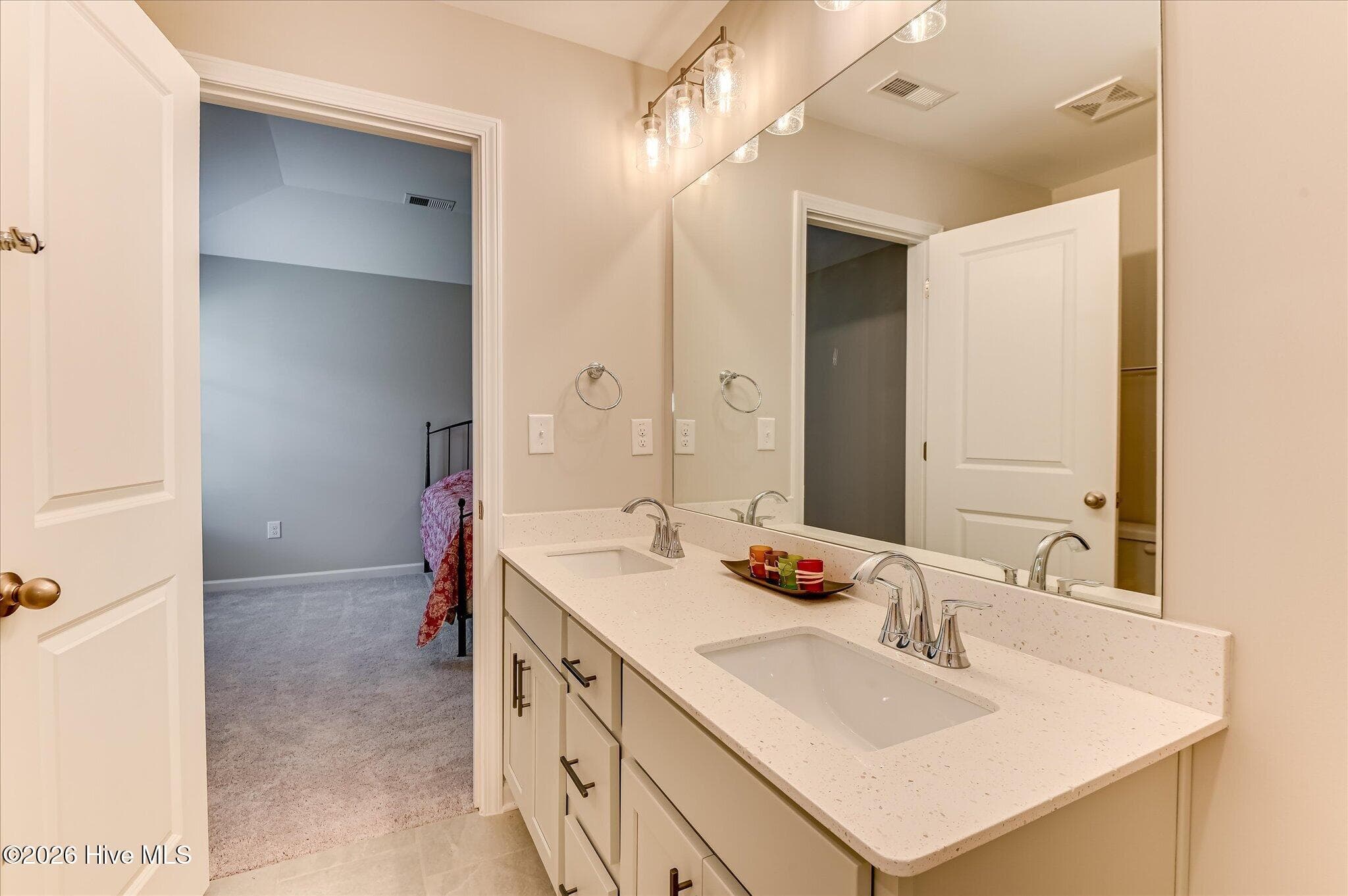 Upstairs Full "Jack and Jill" Bathroom - 257 Haverford Drive, Grovetown, GA 30813